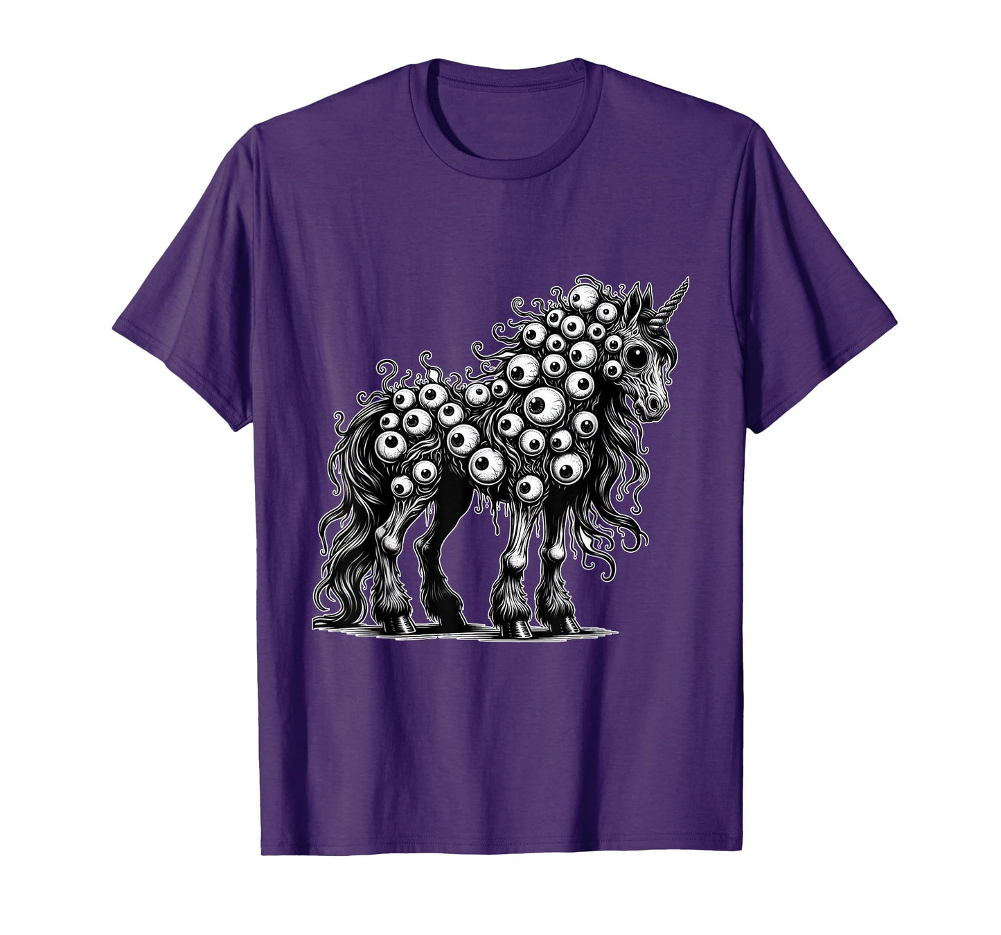 Weird Unicorn Eyeballs Alt Goth Grunge Dreamcore Weirdcore T-Shirt