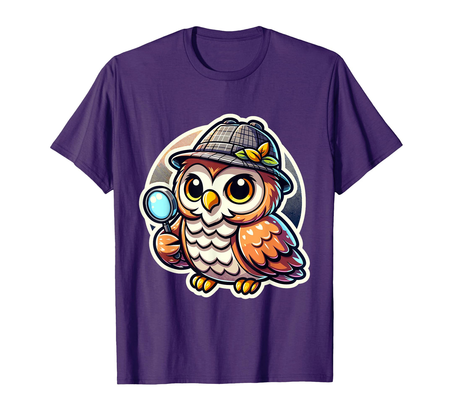 Bird Owl Detective - Detective Wisdom - Detective Bird T-Shirt