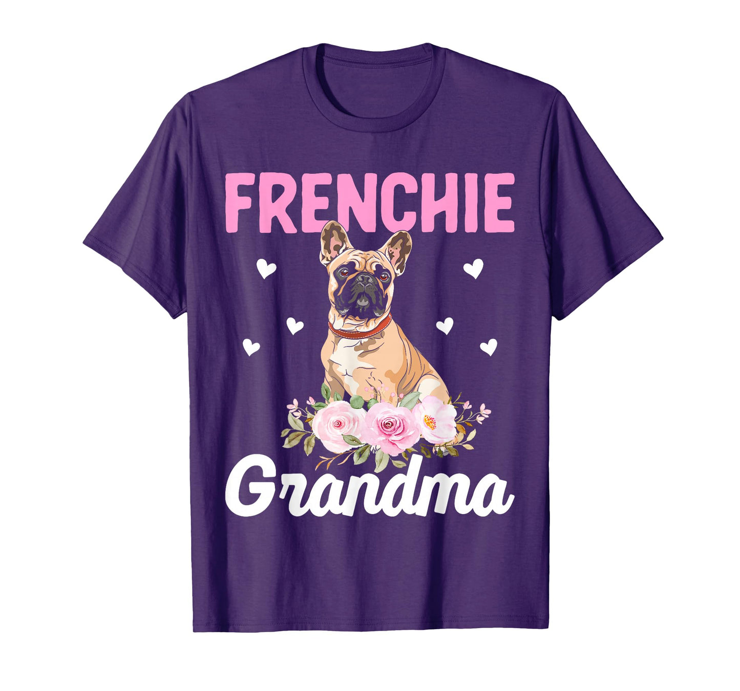 Frenchie Grandma - French Bulldog Grandma T-Shirt