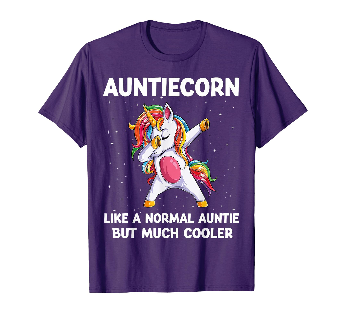 AuntieCorn Auntie Unicorn Birthday Family Matching Bday T-Shirt