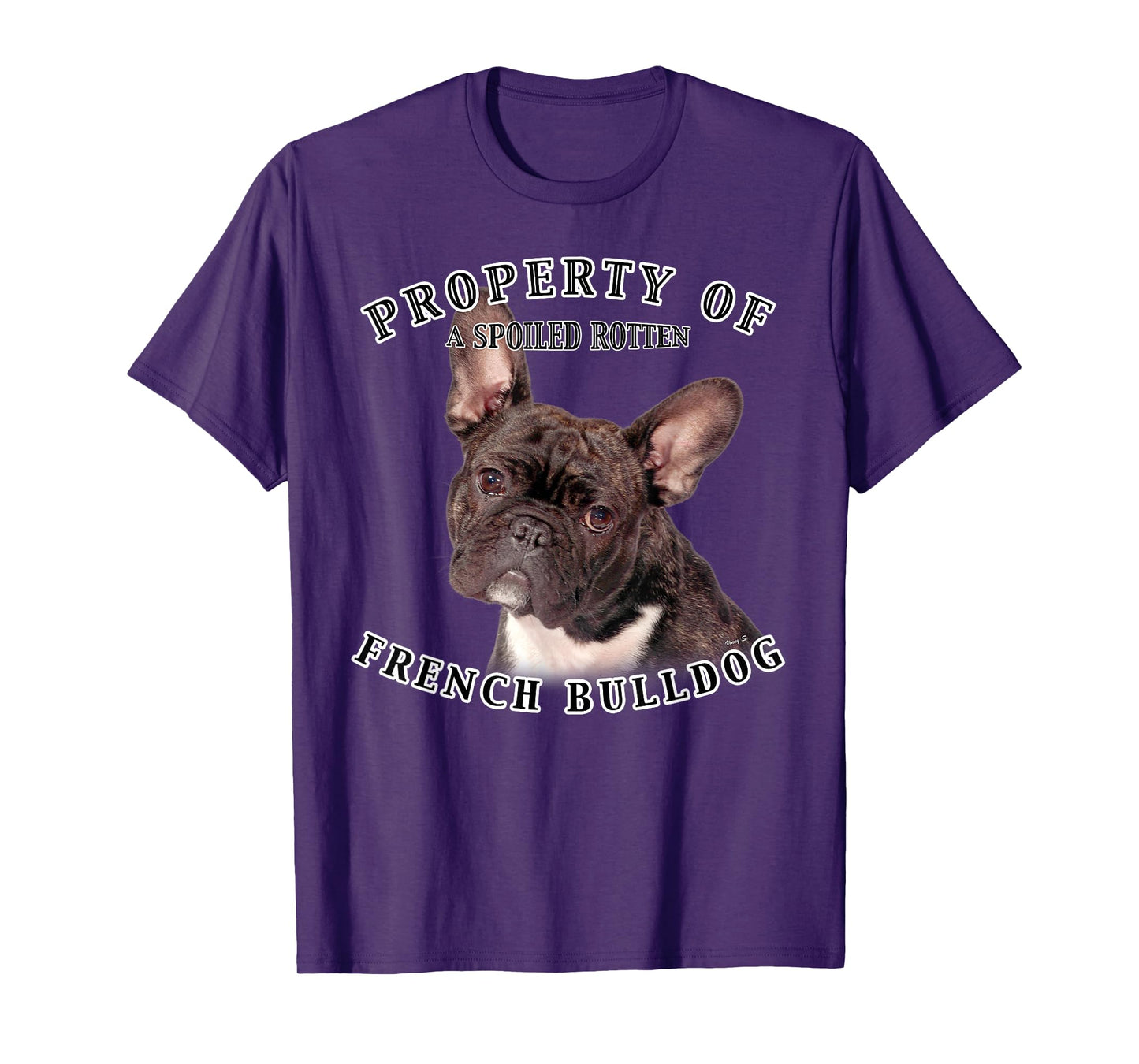French Bulldog Brindle Owner Funny French Bulldog T-Shirt