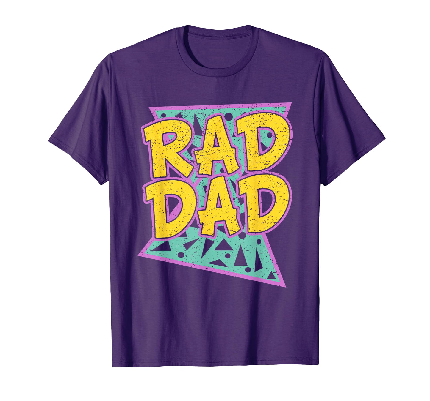Father's Day Gift T-Shirt for Daddy Rad Dad Shirt T-Shirt