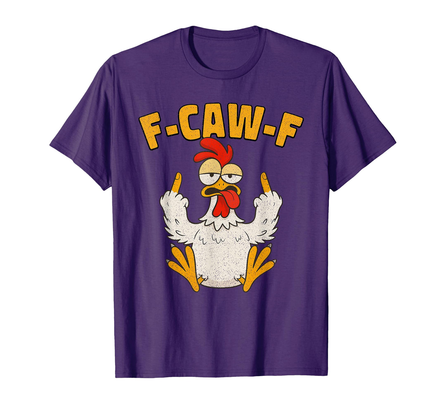 F Caw F Rooster Funny Bird Fcawf Chicken Whisperer Fawk Off T-Shirt