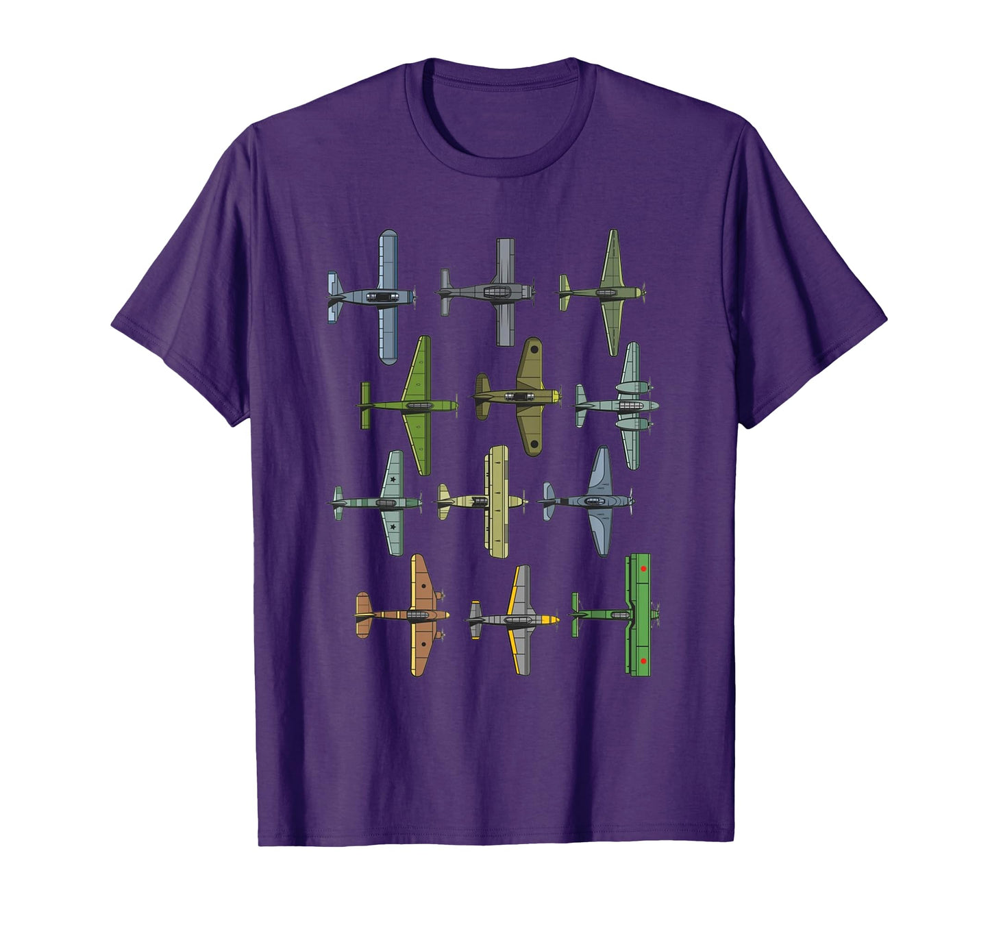 WW2 Planes Warbirds Warplanes T-Shirt