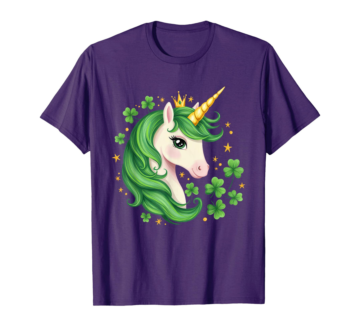 Cute Unicorn Lepricorn Toddler Girls St Patricks Day T-Shirt