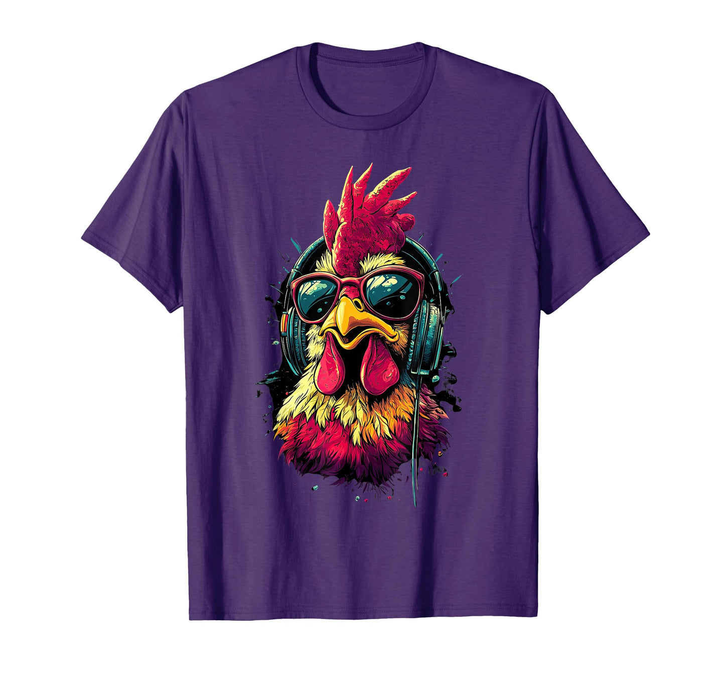 Funny Chicken cool Graffiti Urban art street T-Shirt