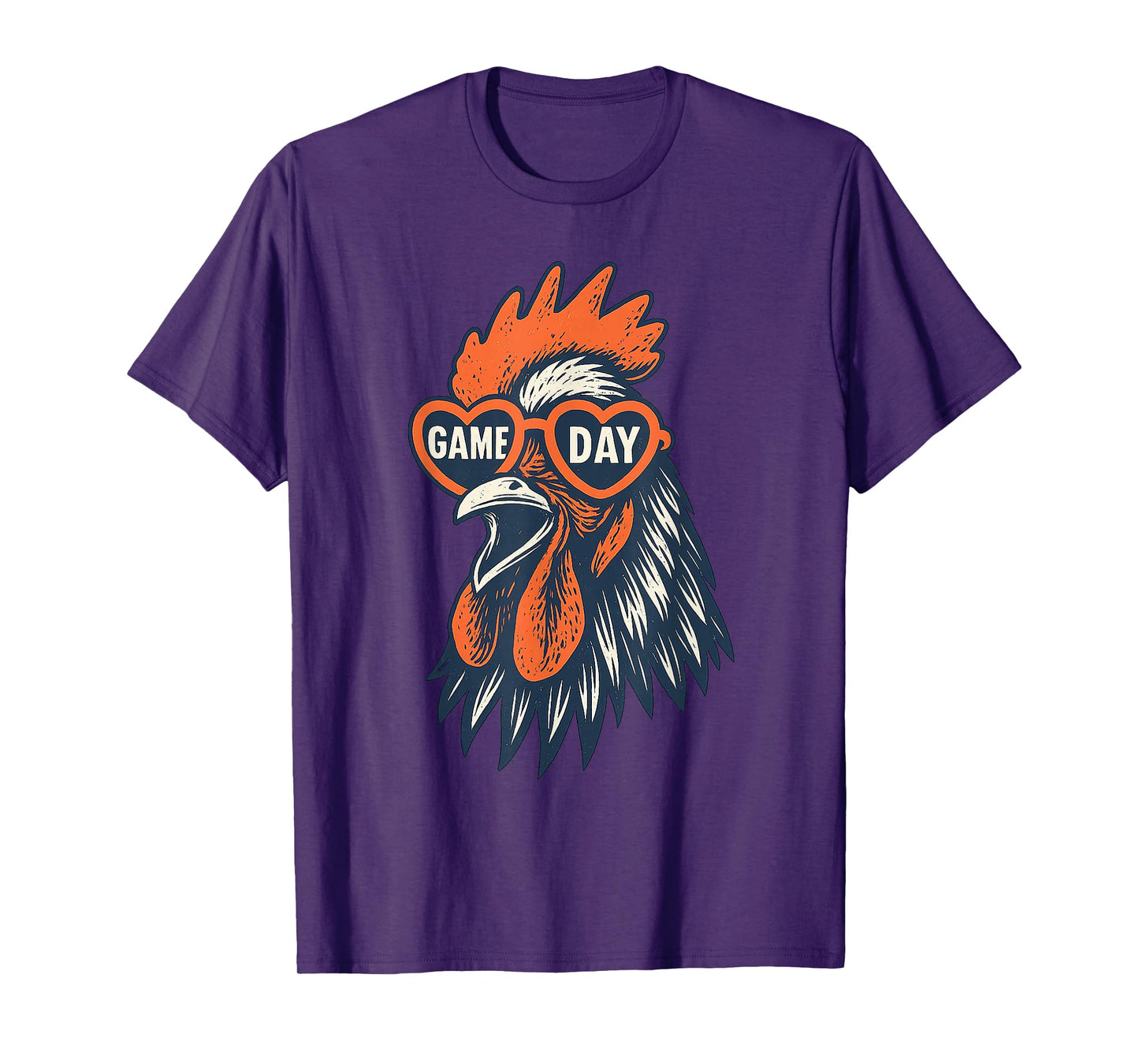Funny Rooster Game Day Sport Fans Gift for Men Women Boy Kid T-Shirt