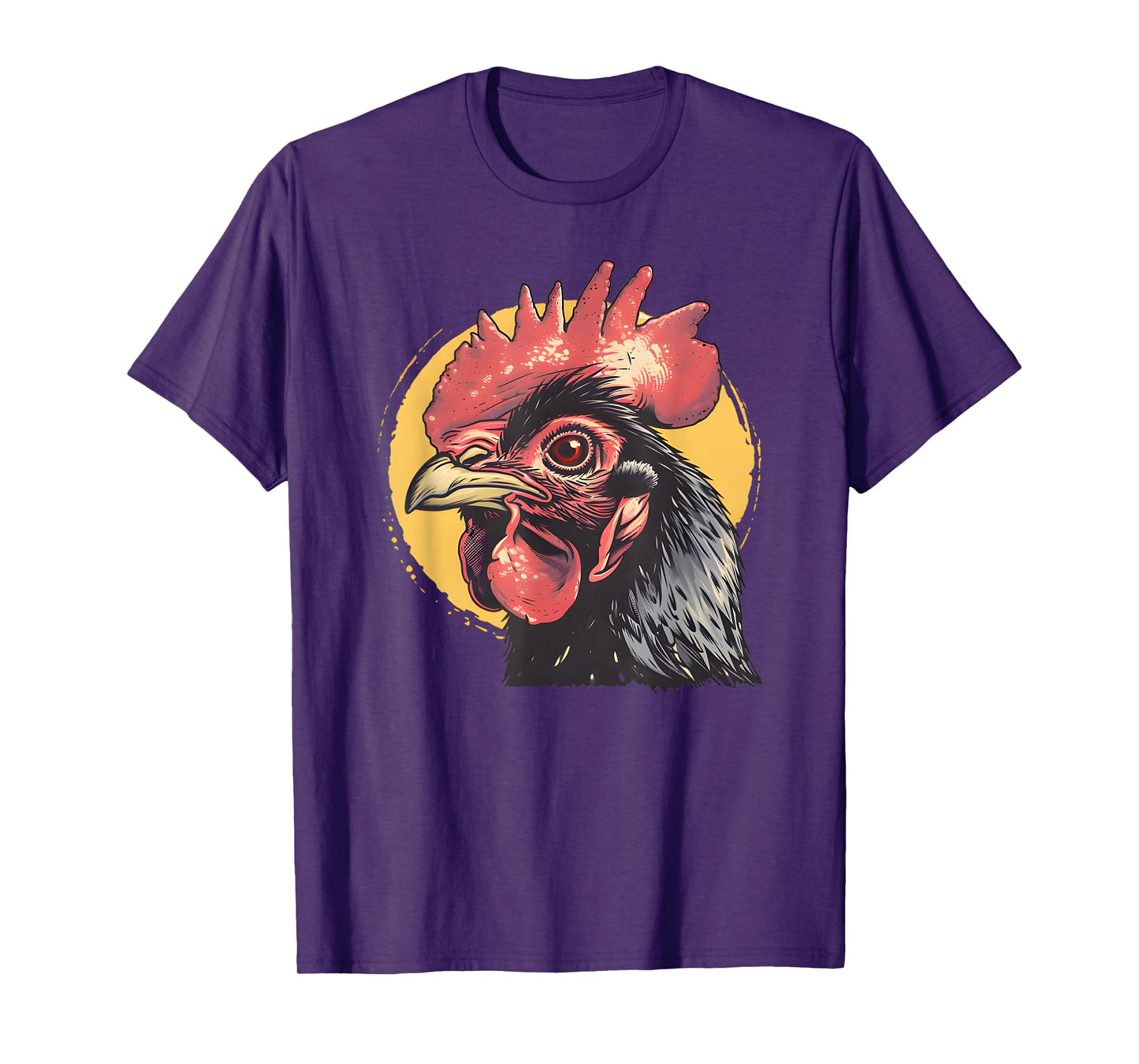 Enigmatic Black Chicken & Rare Rooster Breed Collection T-Shirt