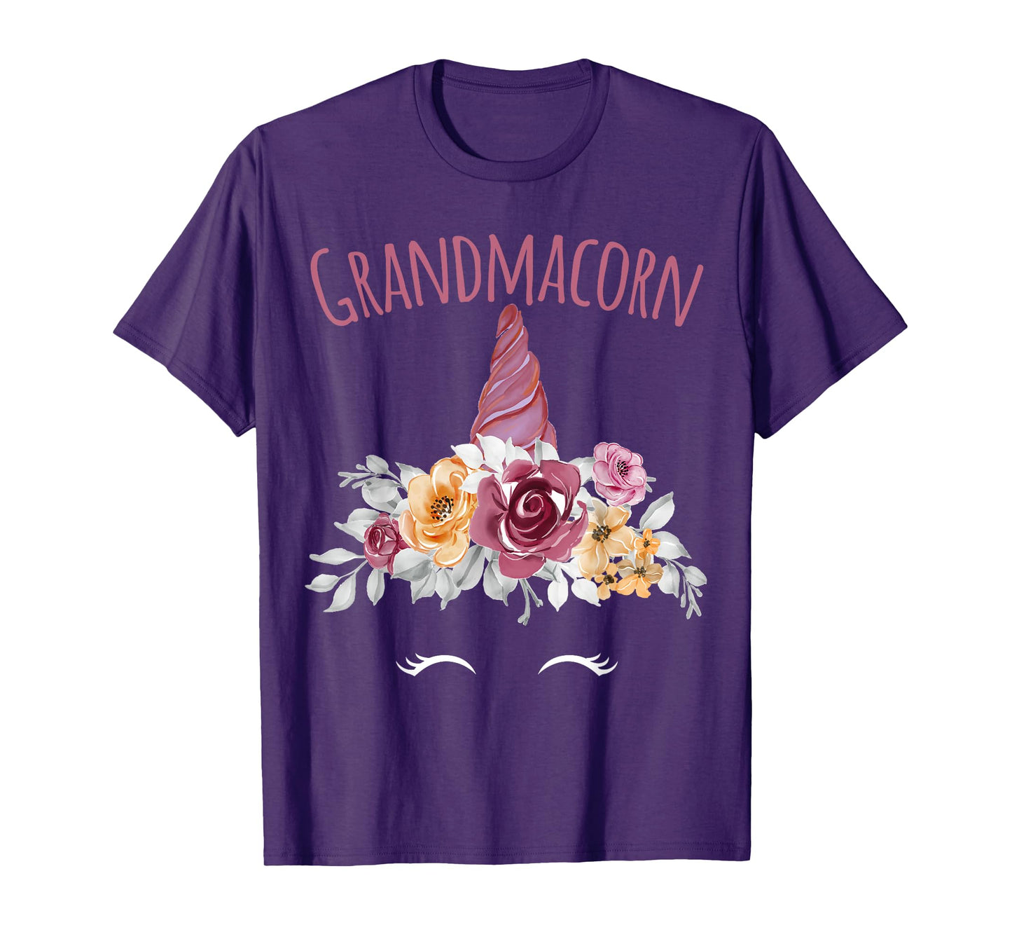 Grandmacorn Unicorn Grandma T-Shirt