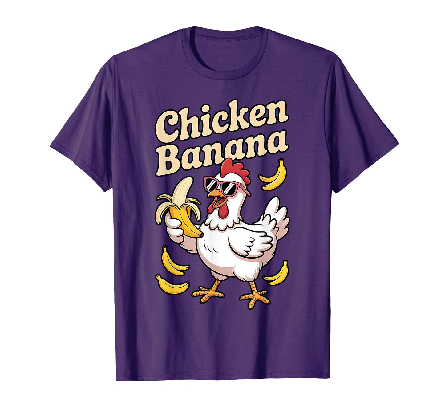 Chicken Banana Meme Trending Funny Chicken Banana T-Shirt