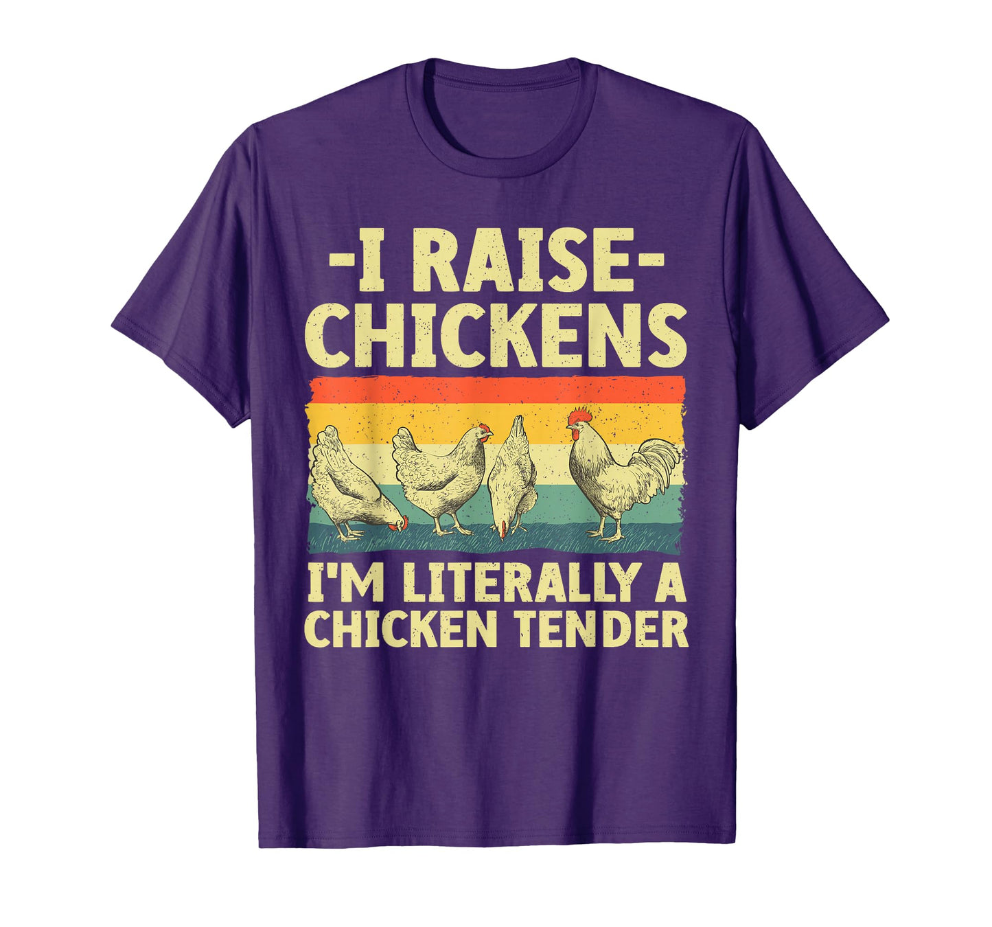 Chicken Gift Chicken Lover Accessories & Stuff Unisex-Adult T-Shirt Black Small Funny Chicken Tender Art Poultry Chicken Farmer T-Shirt