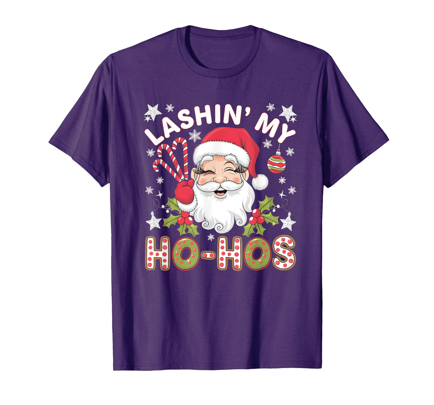 Xmas Cosmetics Lash Artist Lash Tech For Women Girls T-Shirt