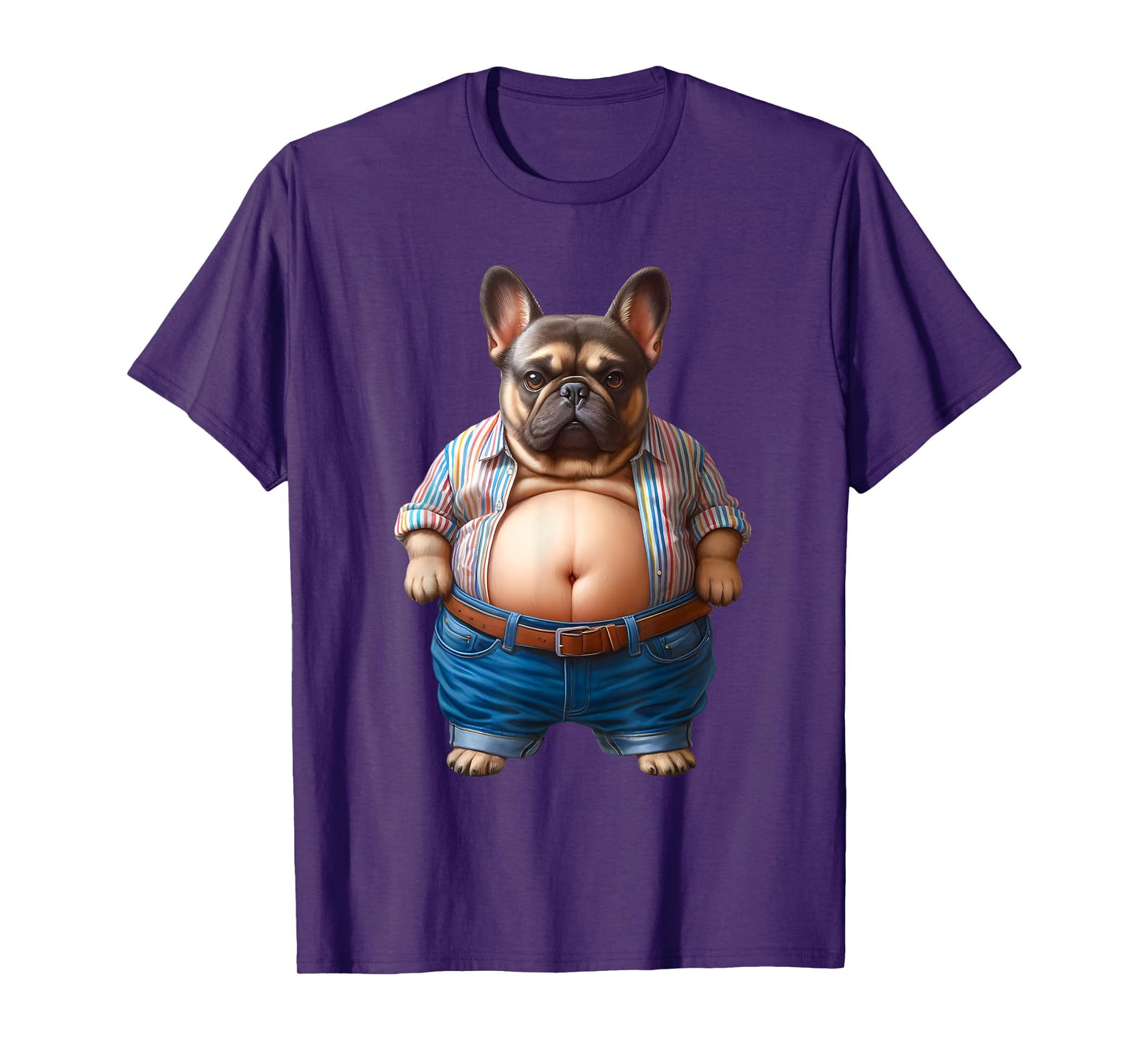 Hilarious Chunky French Bulldog Tee for Fat Dog Lovers T-Shirt