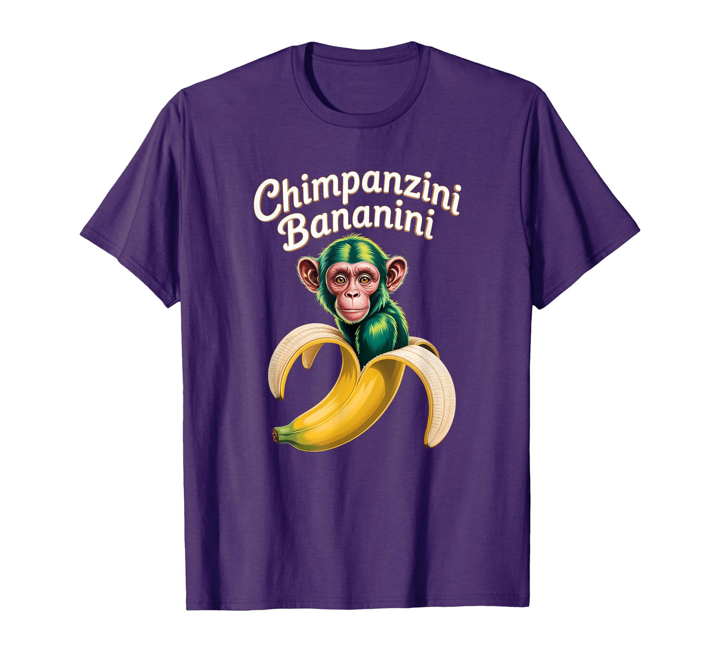 Chimpanzini Bananini Italian Brainrot Meme T-Shirt