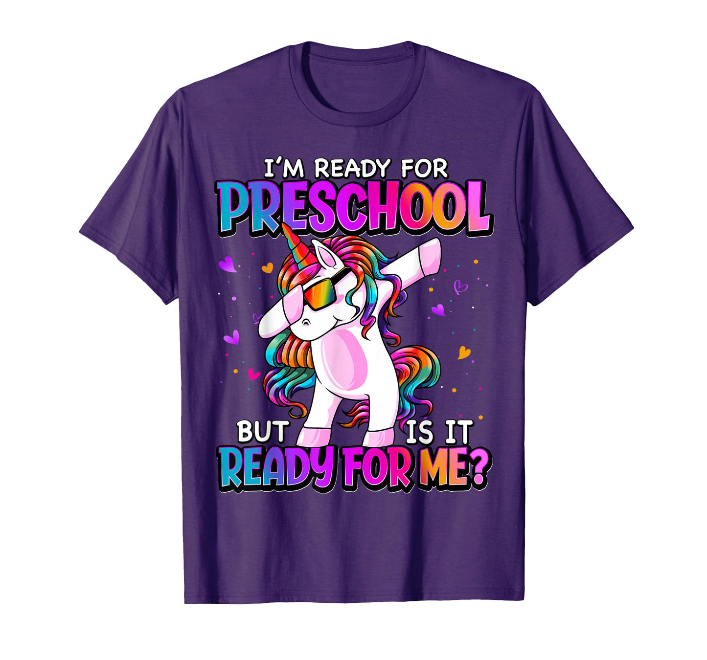 I'm Ready For Preschool Shirt Back To School Preschool Girls T-Shirt