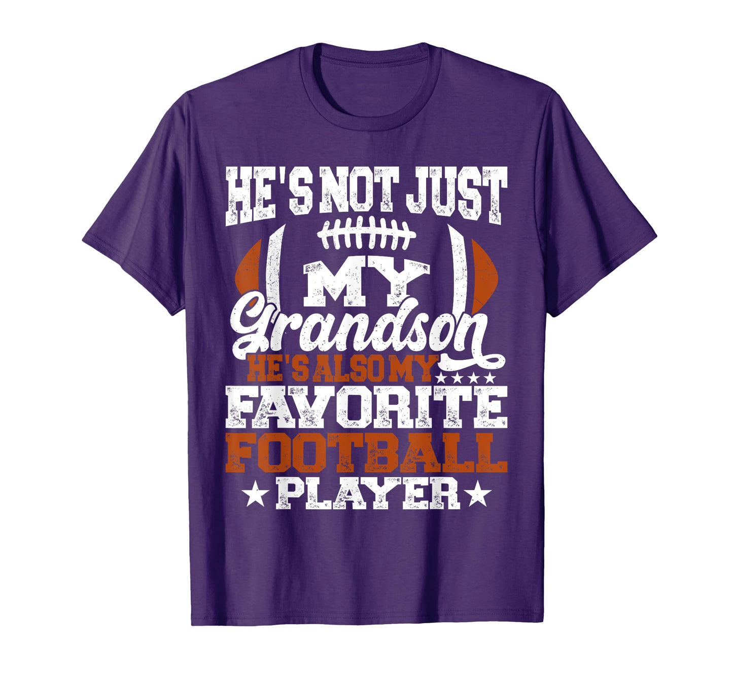 He's Not Just My Grandson He's my Favorite Football Player T-Shirt