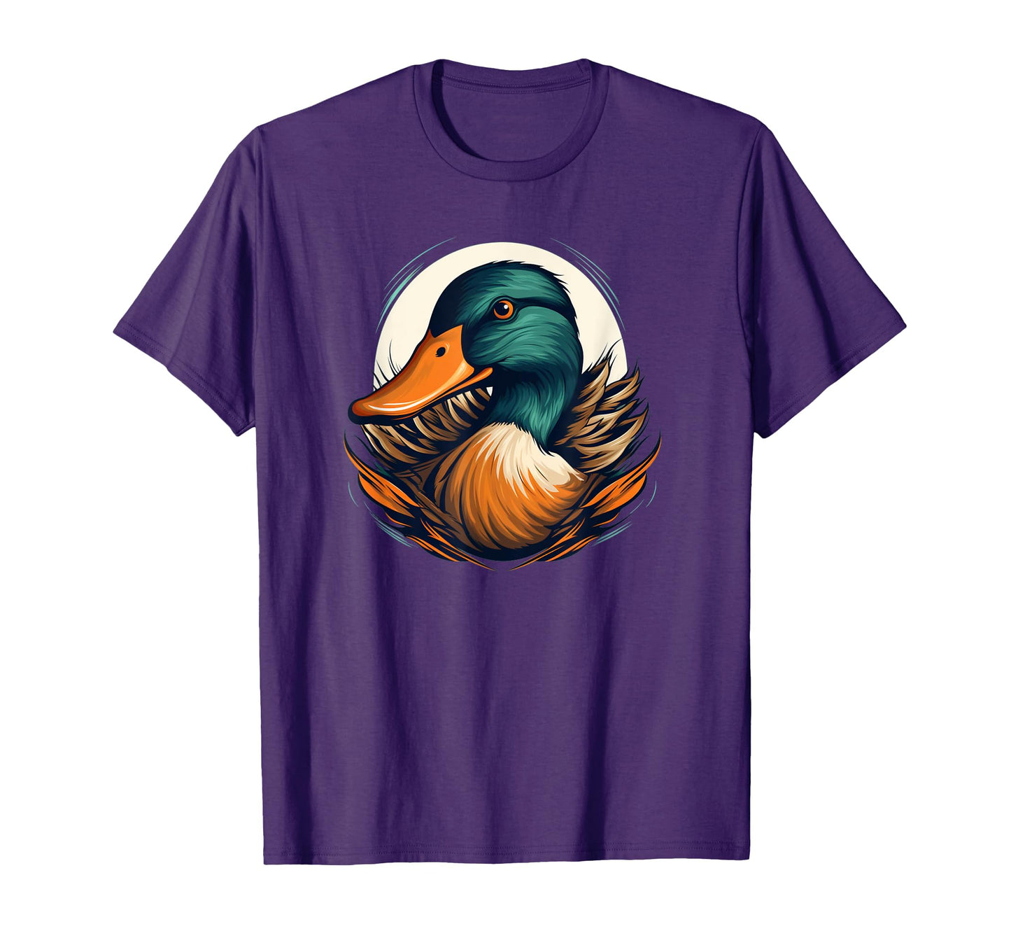 Cool Mallard Duck Face T-Shirt