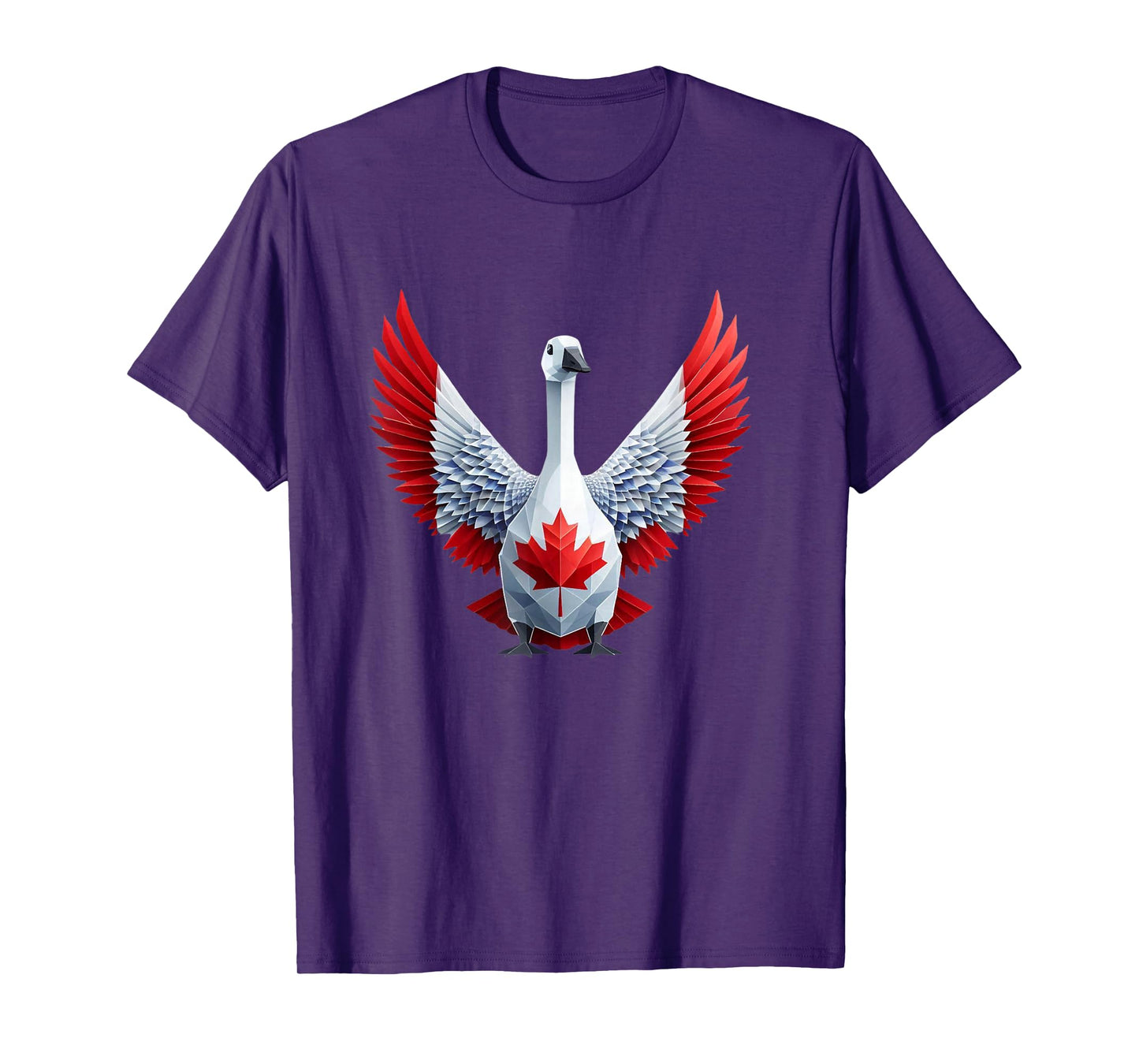 Canada Day Maple Leaf Canadian Goose Tee For Friends Family T-Shirt