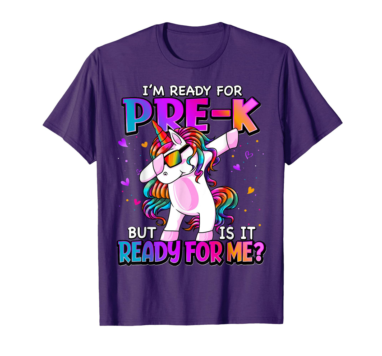 I'm Ready For Pre-K Shirt Back To School Pre-K Girls T-Shirt