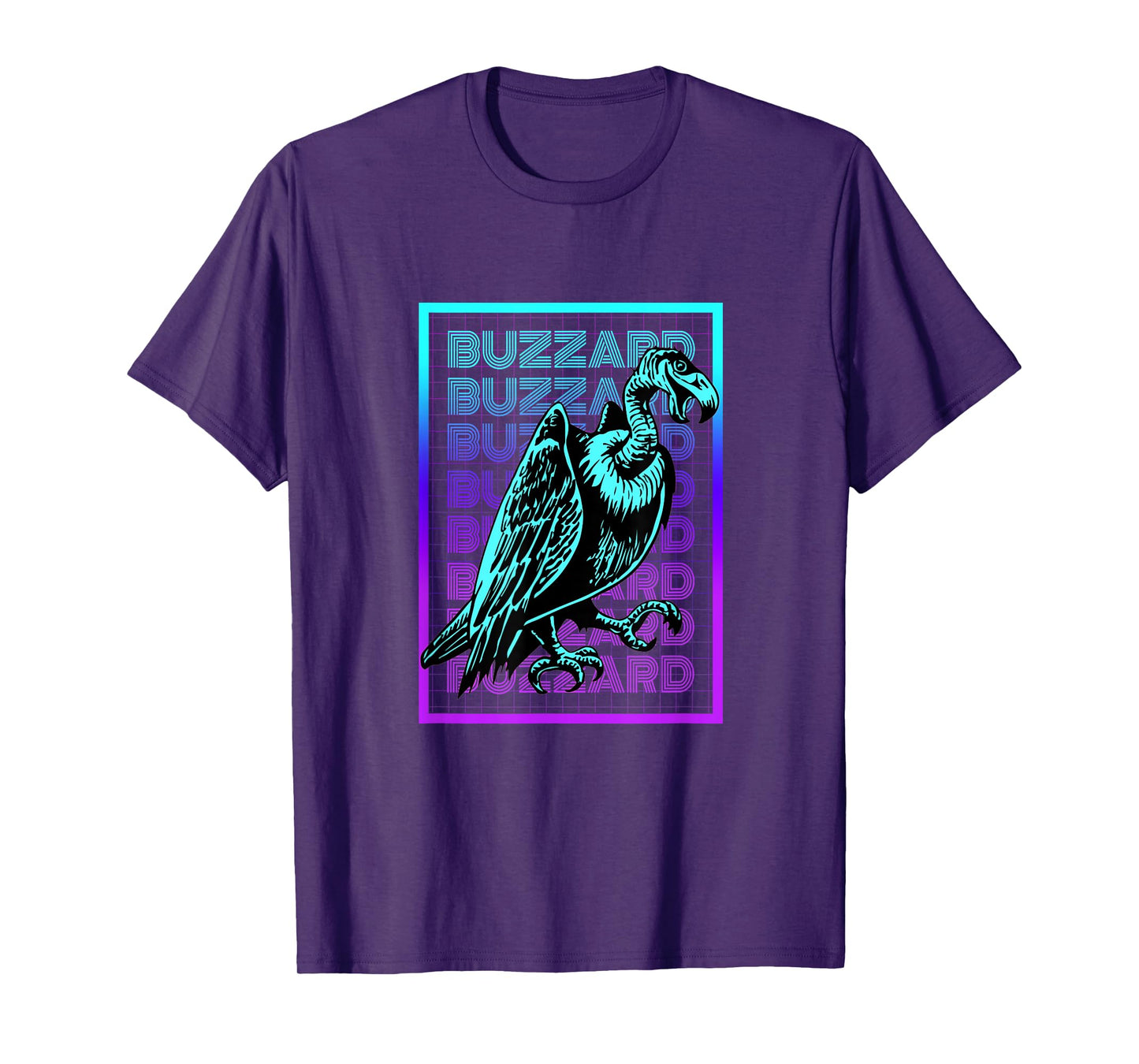 Buzzard Bird Vintage Retro Buzzard T-Shirt
