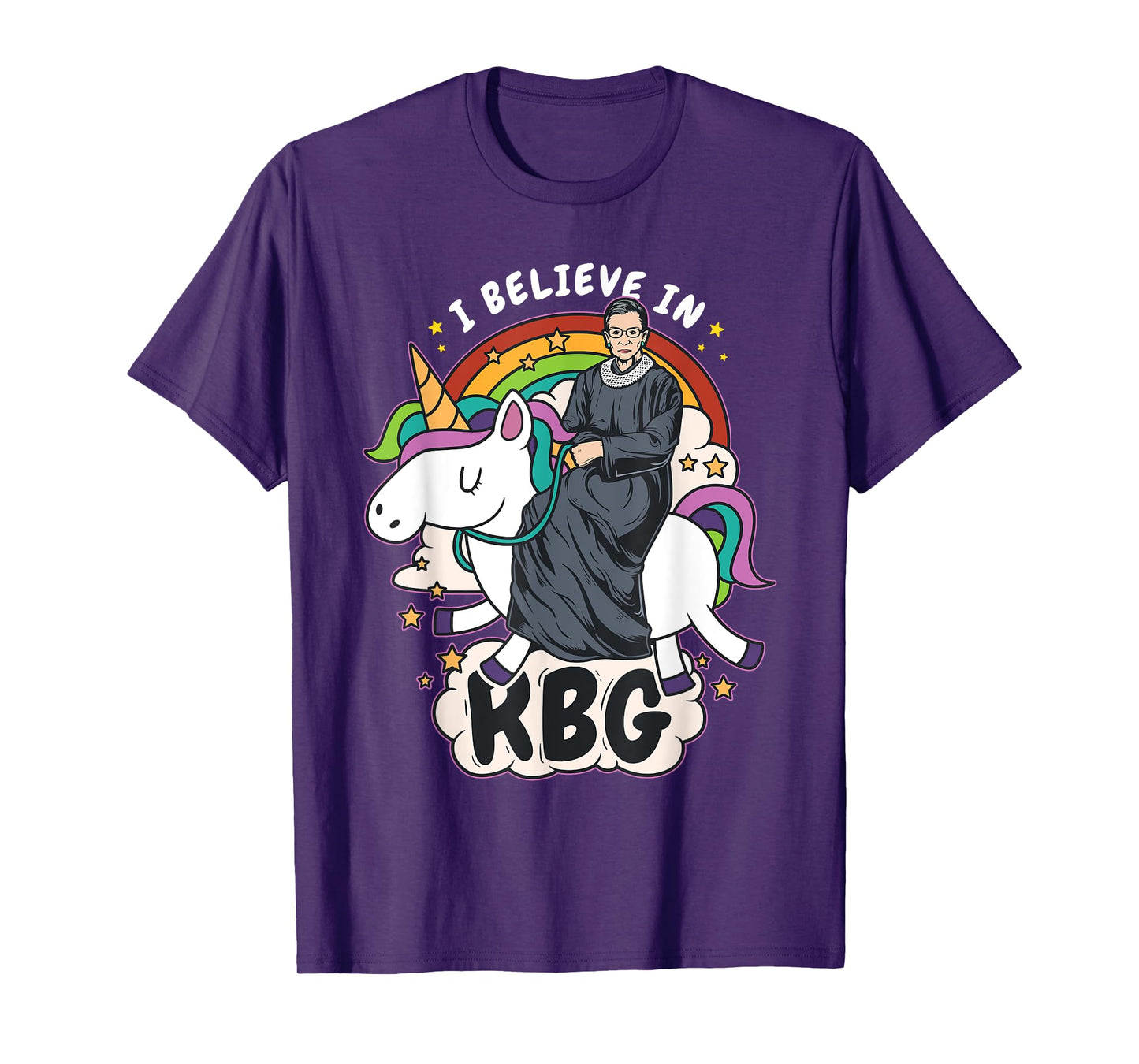 I Believe In RBG Unicorn Feminist T-Shirt T-Shirt