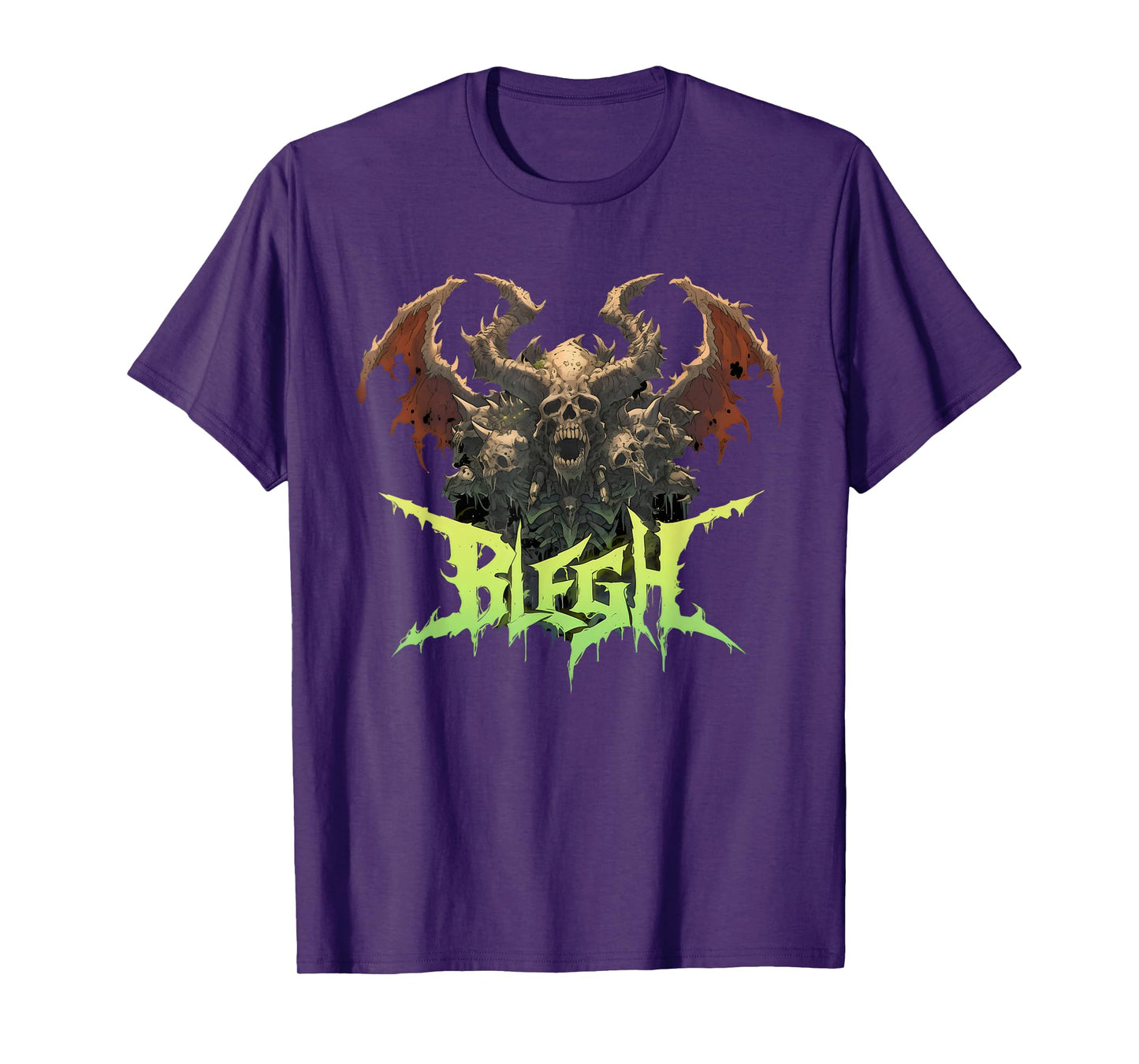Blegh | Heavy Hardcore Metal Music | Metalcore Scream T-Shirt
