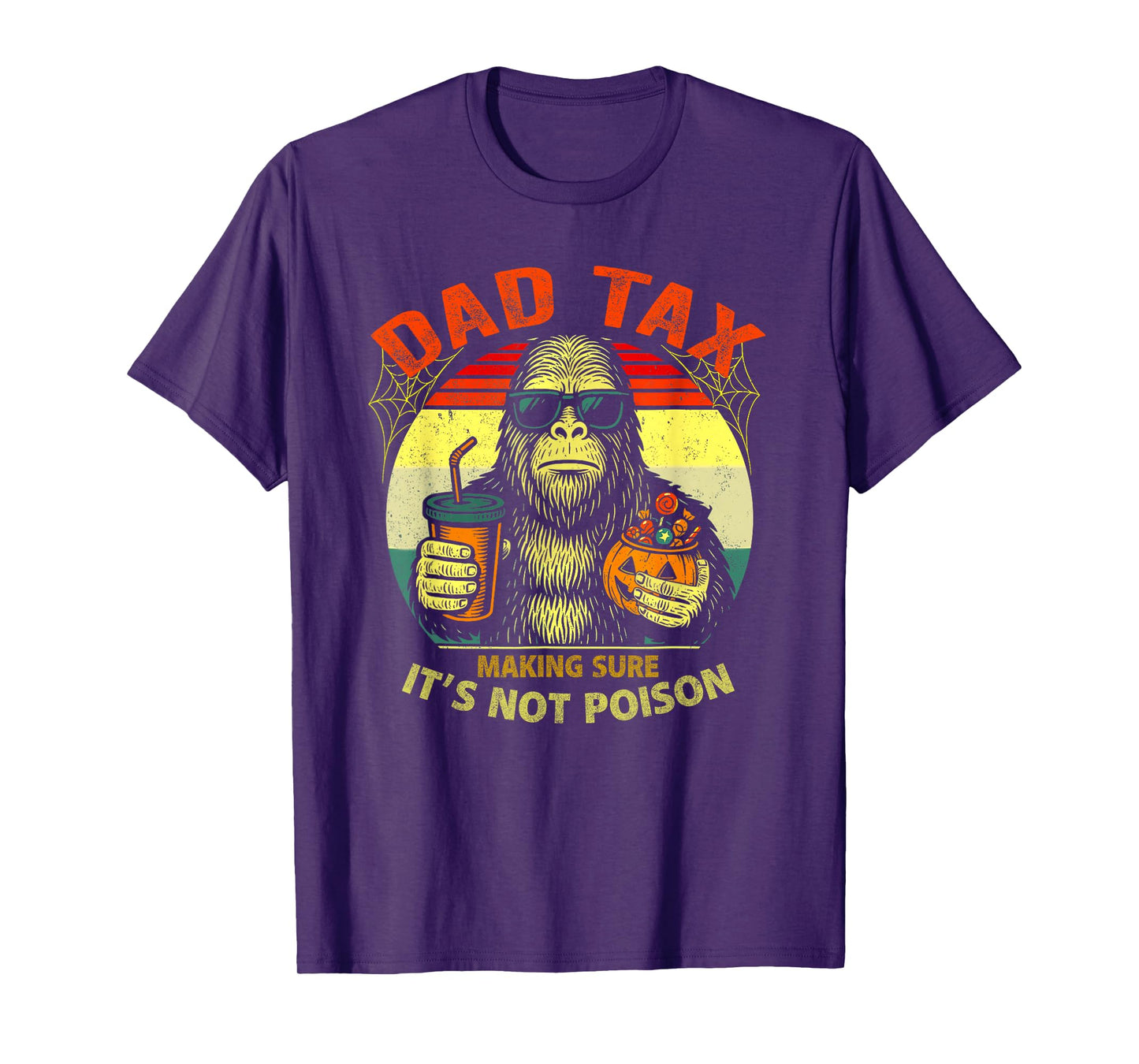 Skeleton Papa Halloween Dad Tax Making Sure Not Poison T-Shirt