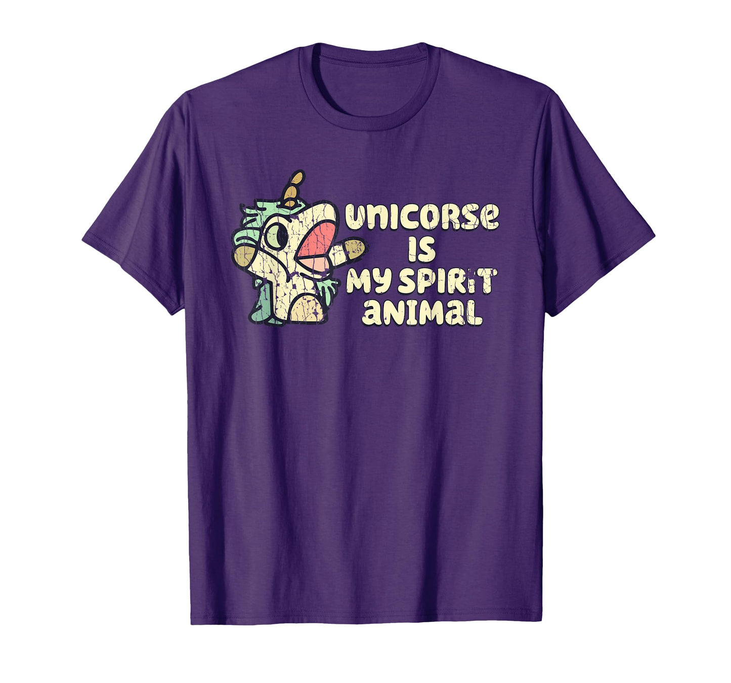 Unicorse Is My Spirit Animals Magic Horse T-Shirt