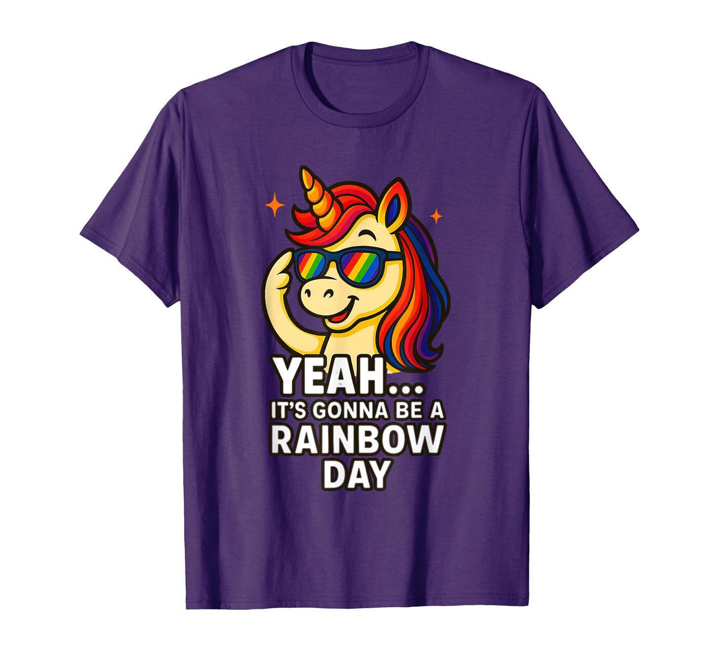 Unicorn Rainbow Day T-Shirt