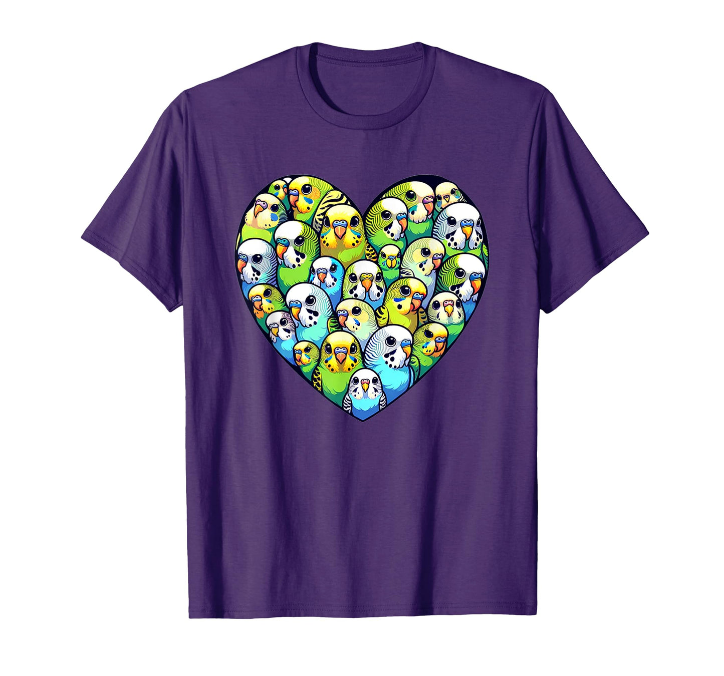 Lovely Shell Parakeet Budgerigar Lover T-Shirt