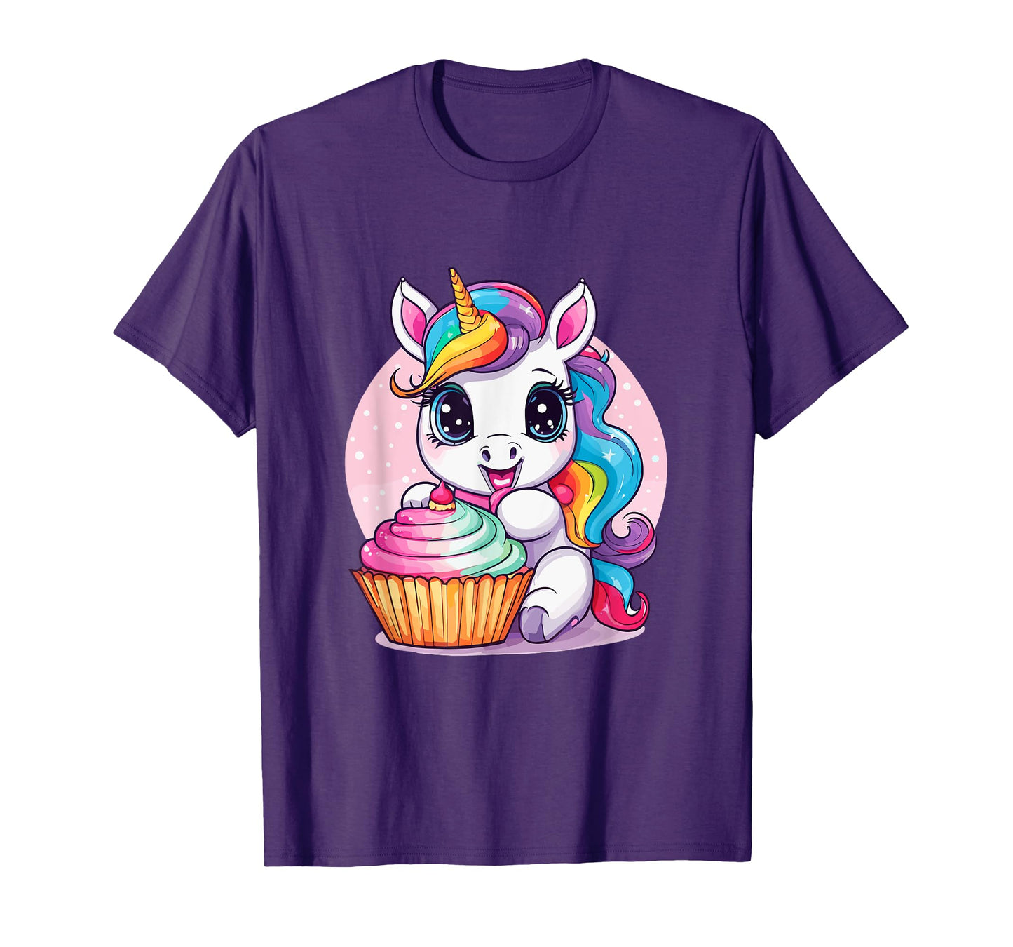 Unicorn Cupcake Sweet Dessert Delicious Baker T-Shirt