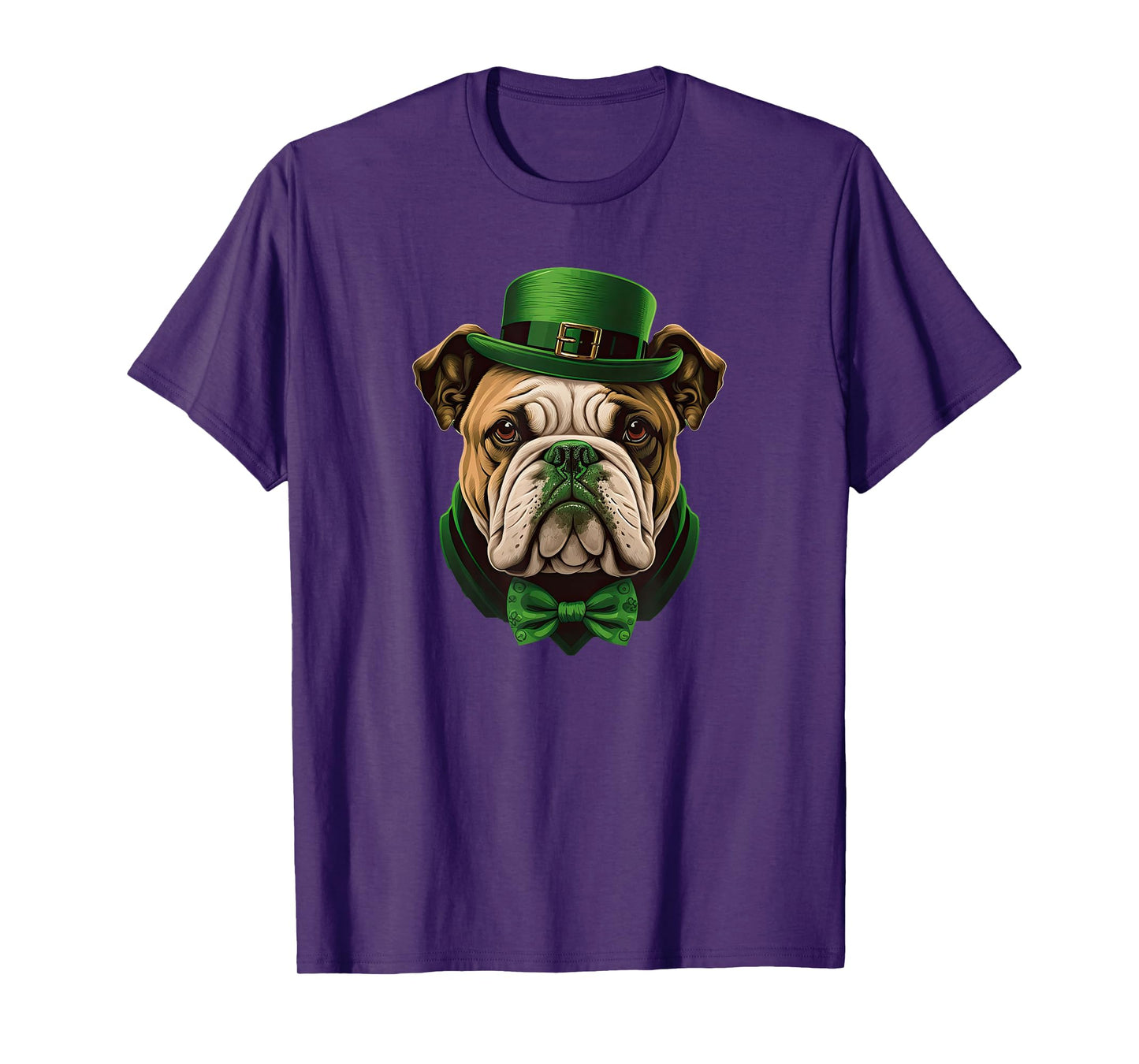 Funny Bulldog Dog St Patricks day irish Saint patrick Day T-Shirt