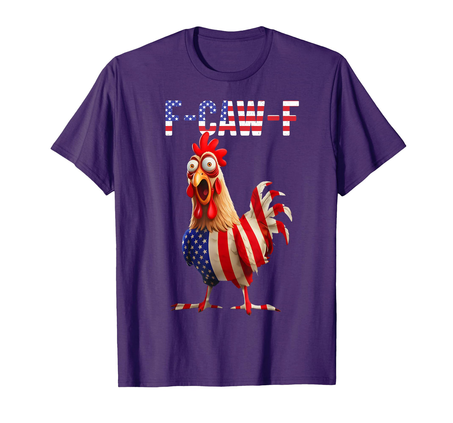 F-Caw-F Funny Chicken Humor Quote Rooster Meme T-Shirt
