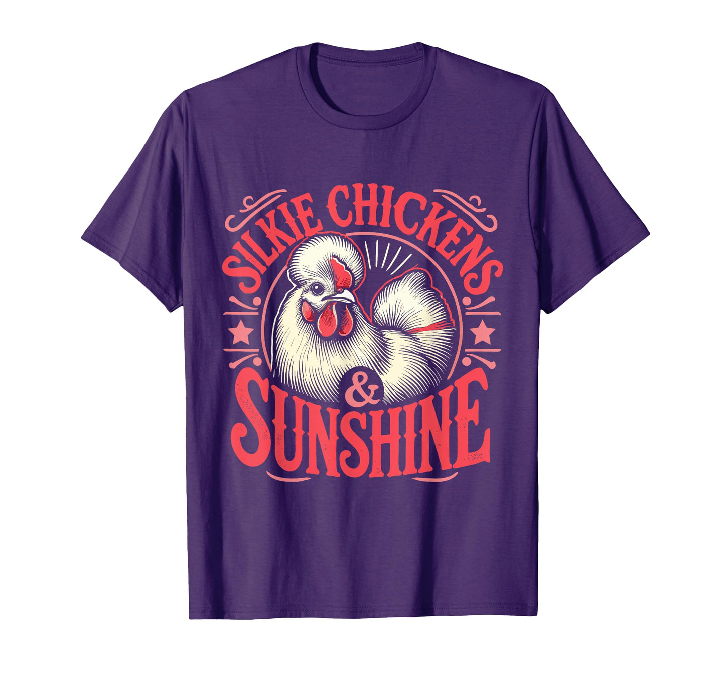 Silkie Chickens & Sunshine T-Shirt