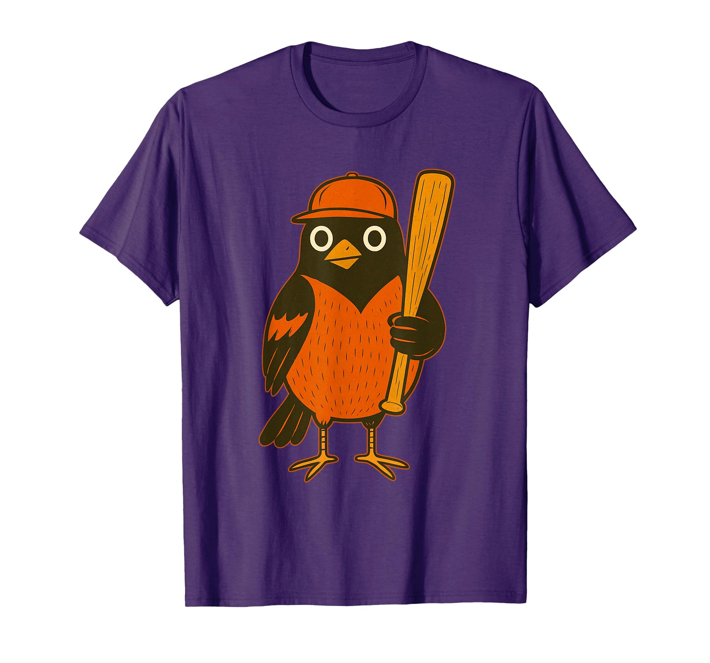 Batgrip Flight - Orangeheat Walks Loud Classic Oriole Animal T-Shirt