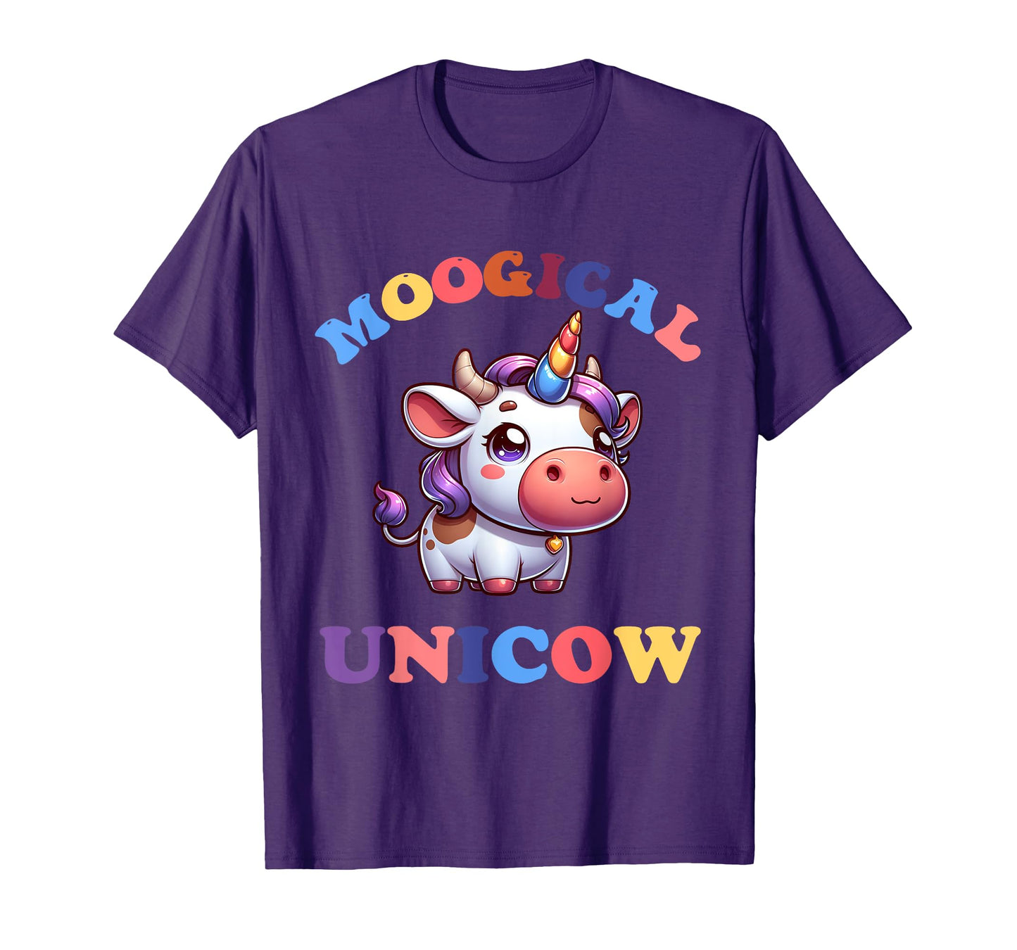 Moogical Unicow Funny Shirts Dairy Farmer Cattle Rancher T-Shirt