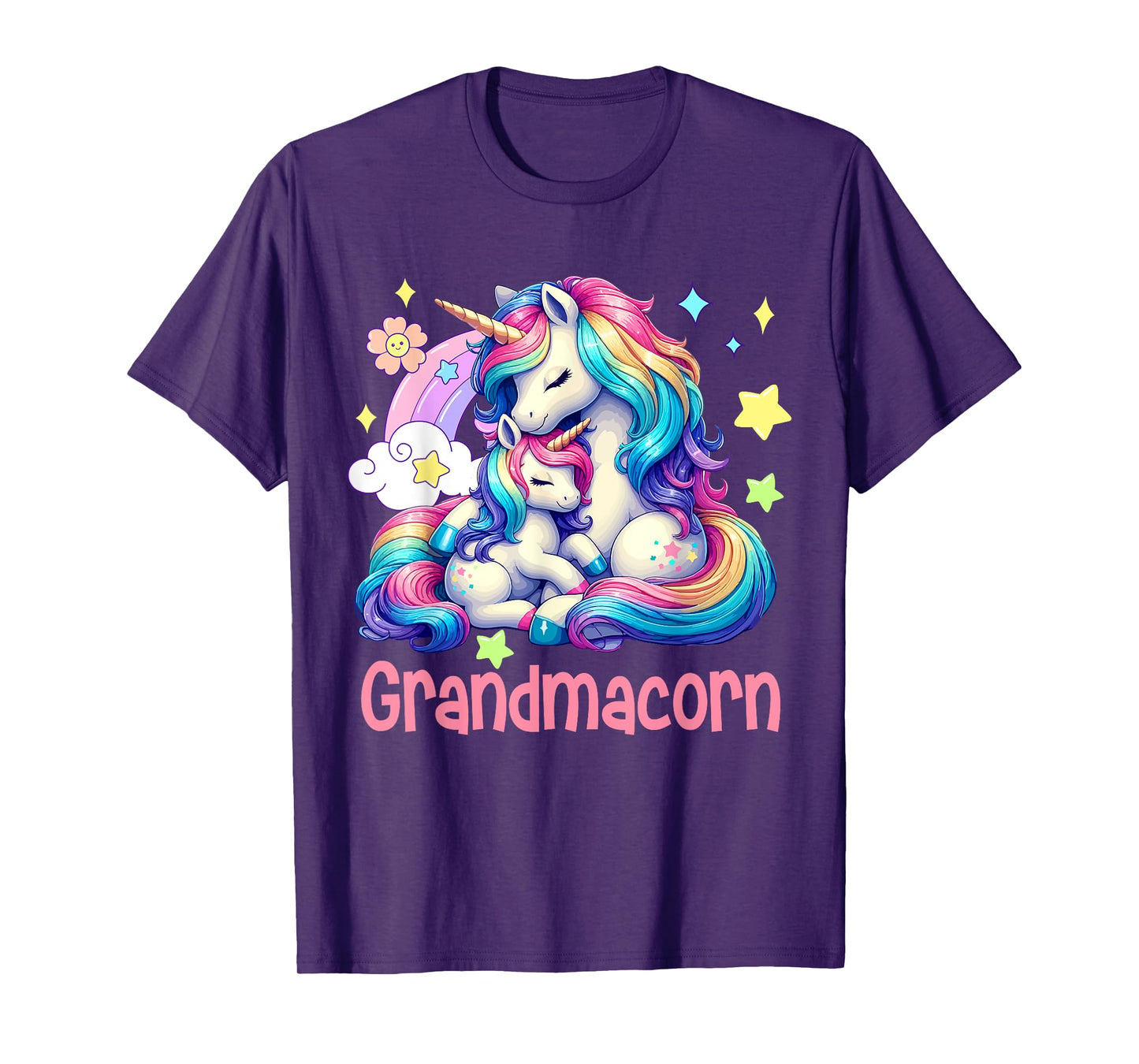 Grandmacorn Mother's Day Grandma Costume Unicorns Lover T-Shirt