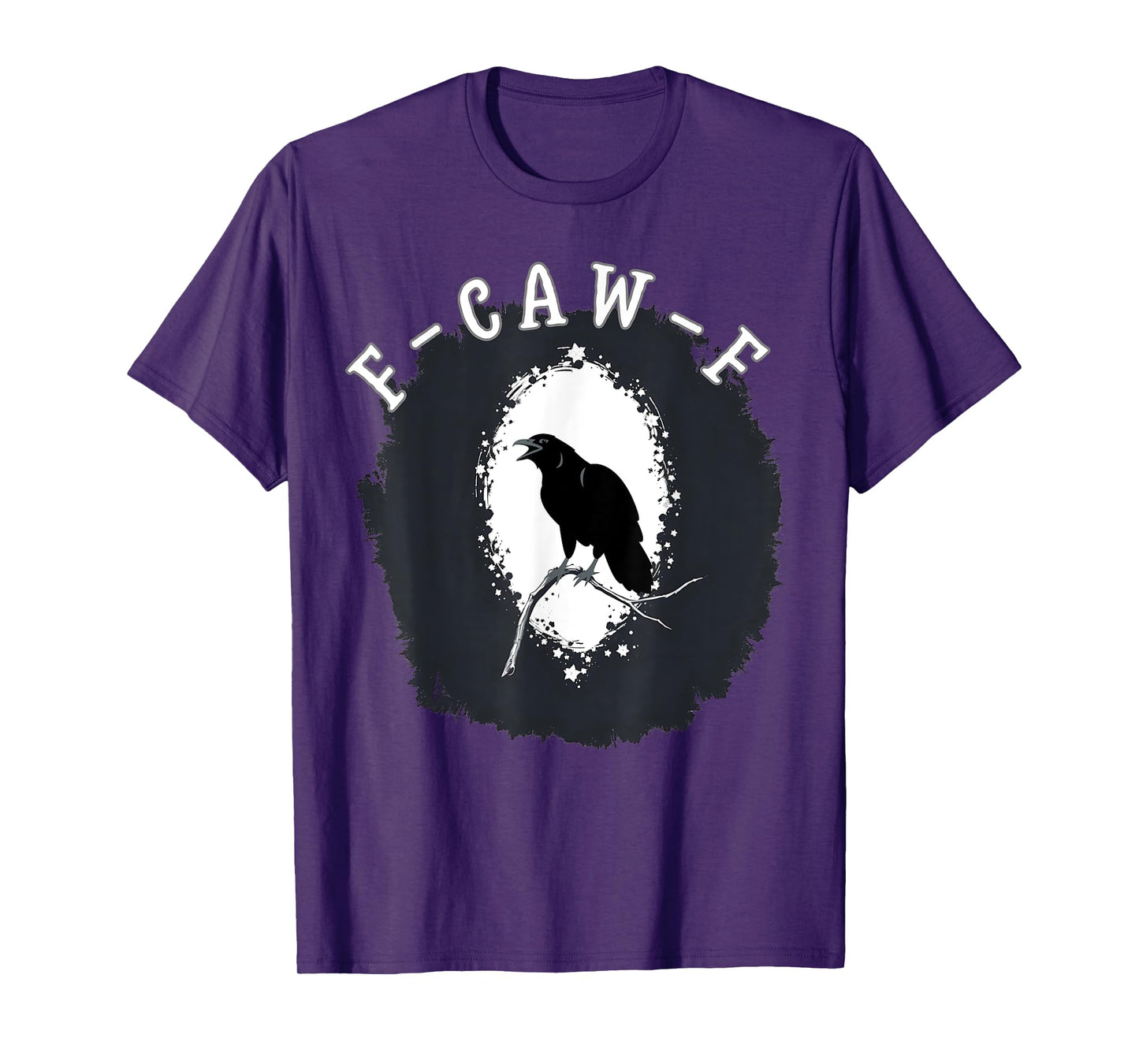 F-Caw-F Black Bird Black Crow T-Shirt