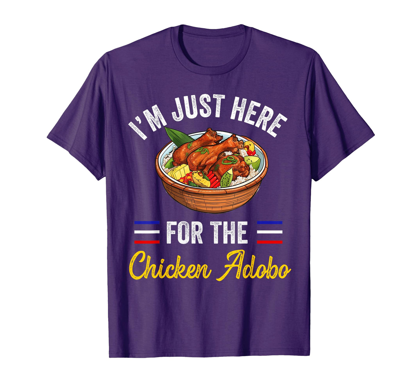 Filipino Philippines Women Men Filipino Food Chicken Adobo T-Shirt