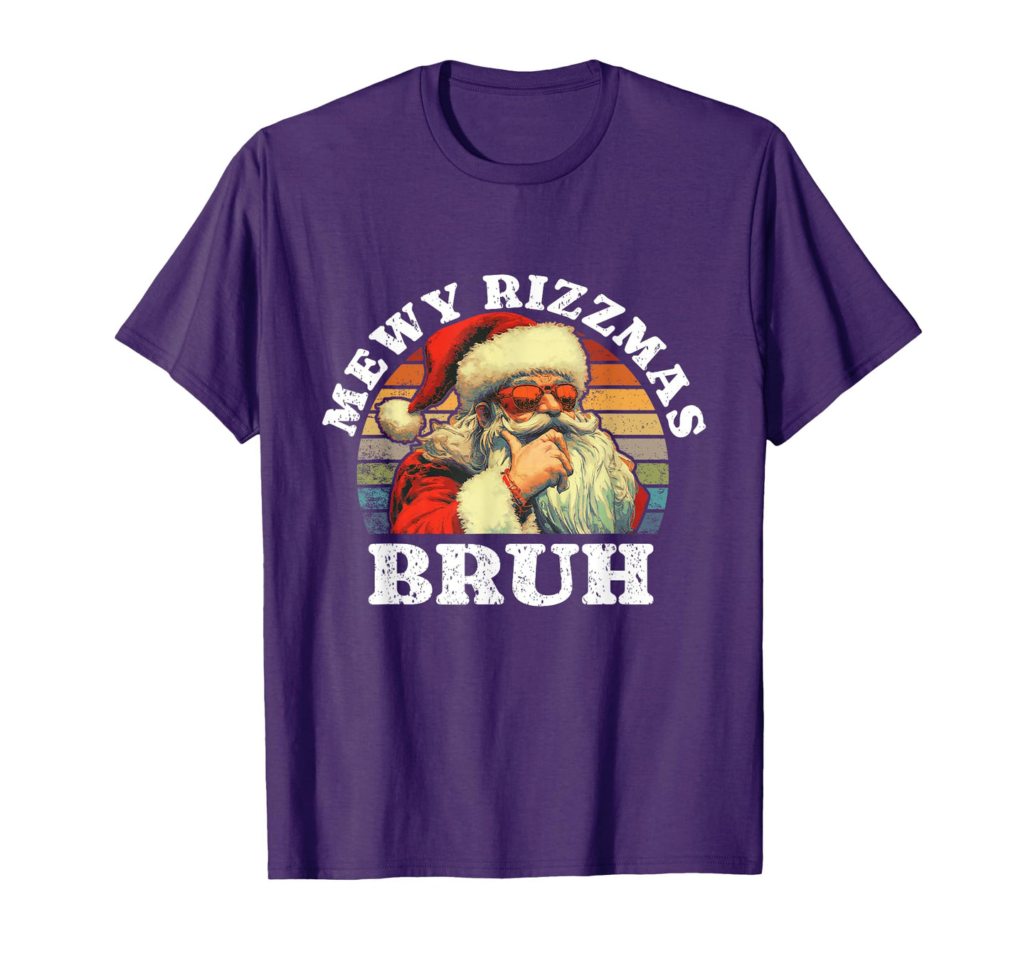 Rizz The Season bruh. Mewy Rizzmas Funny joke Rizz Christmas T-Shirt