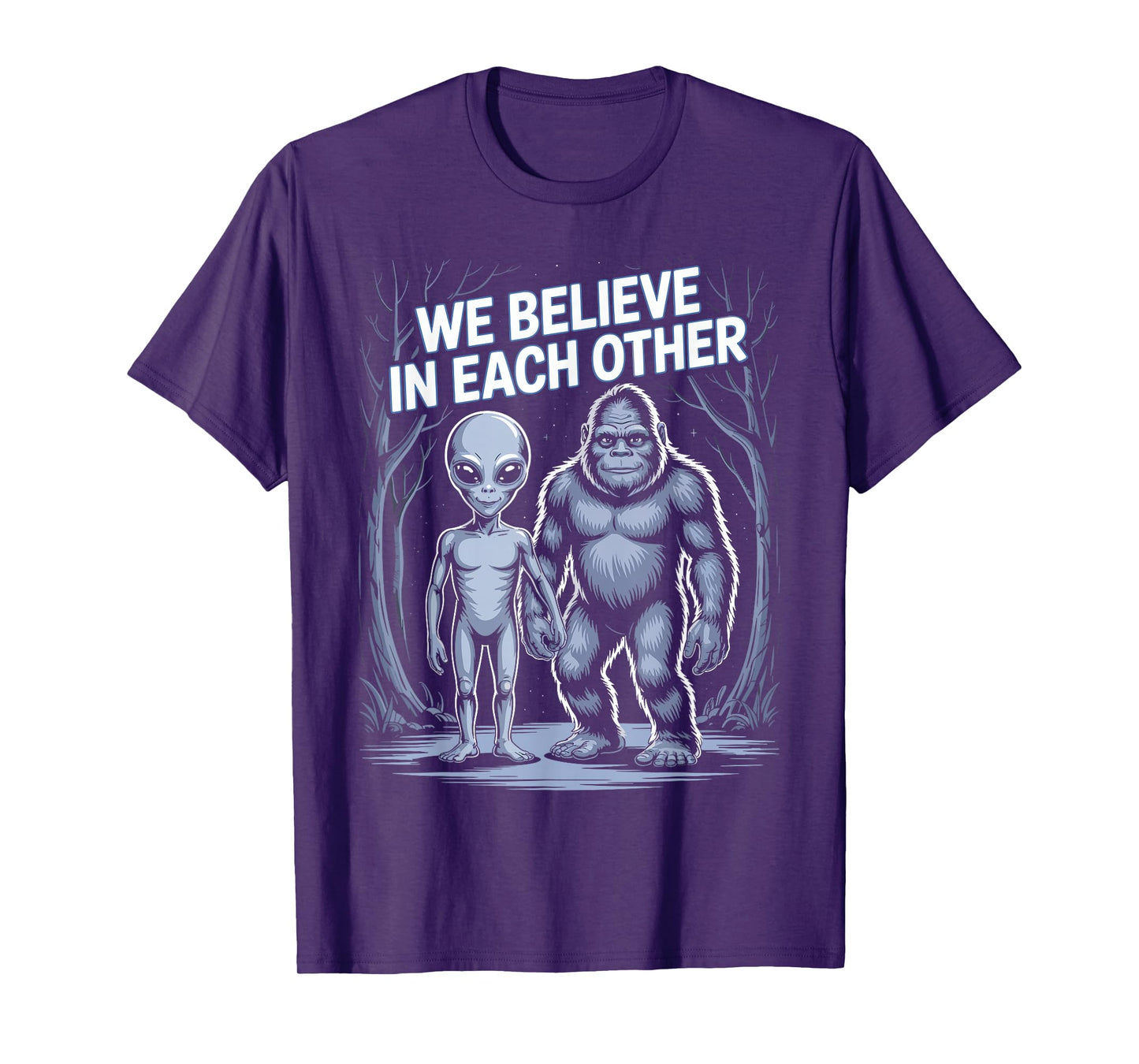 We Believe An Another Alien Bigfoot Supernatural Children T-Shirt