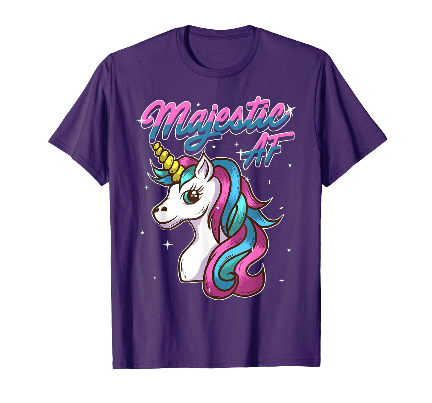 Unicorn T Shirt Majestic AF T Shirt Unicorn Shirts T-Shirt