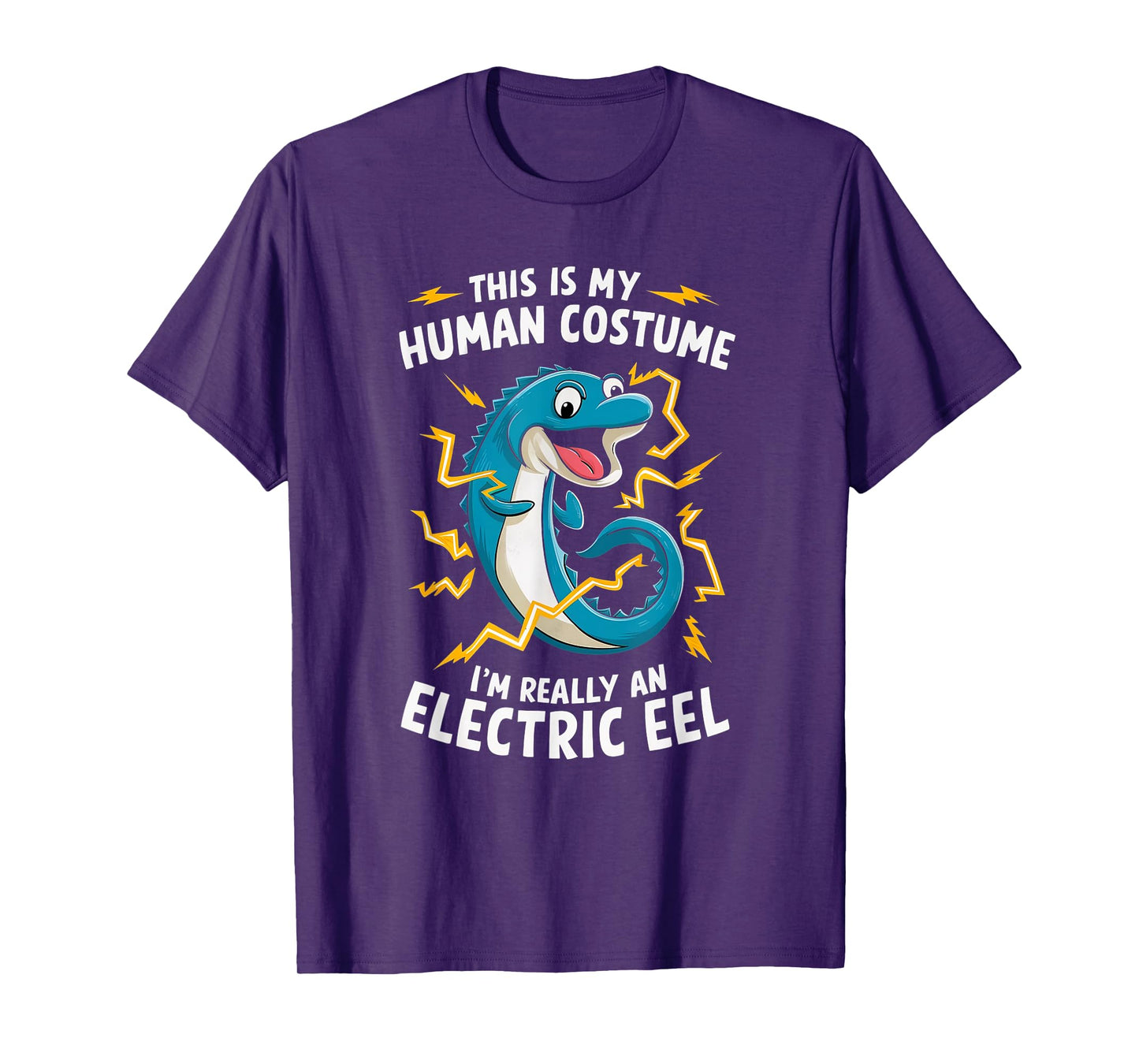 This Is My Human Costume I'm Really An Electric Eel T-Shirt