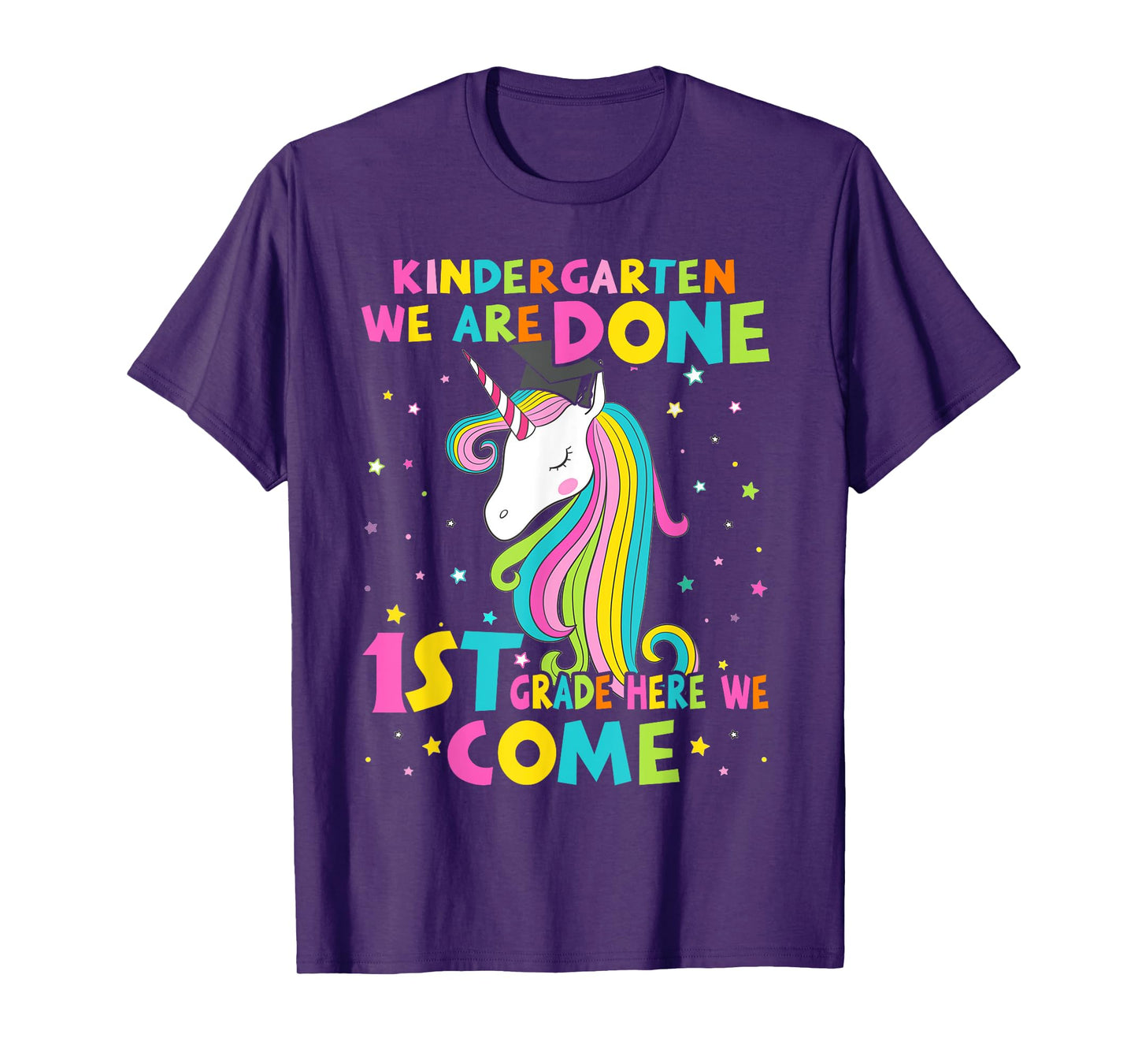 Kindergarten Graduation Magical Unicorn Gift T-Shirt