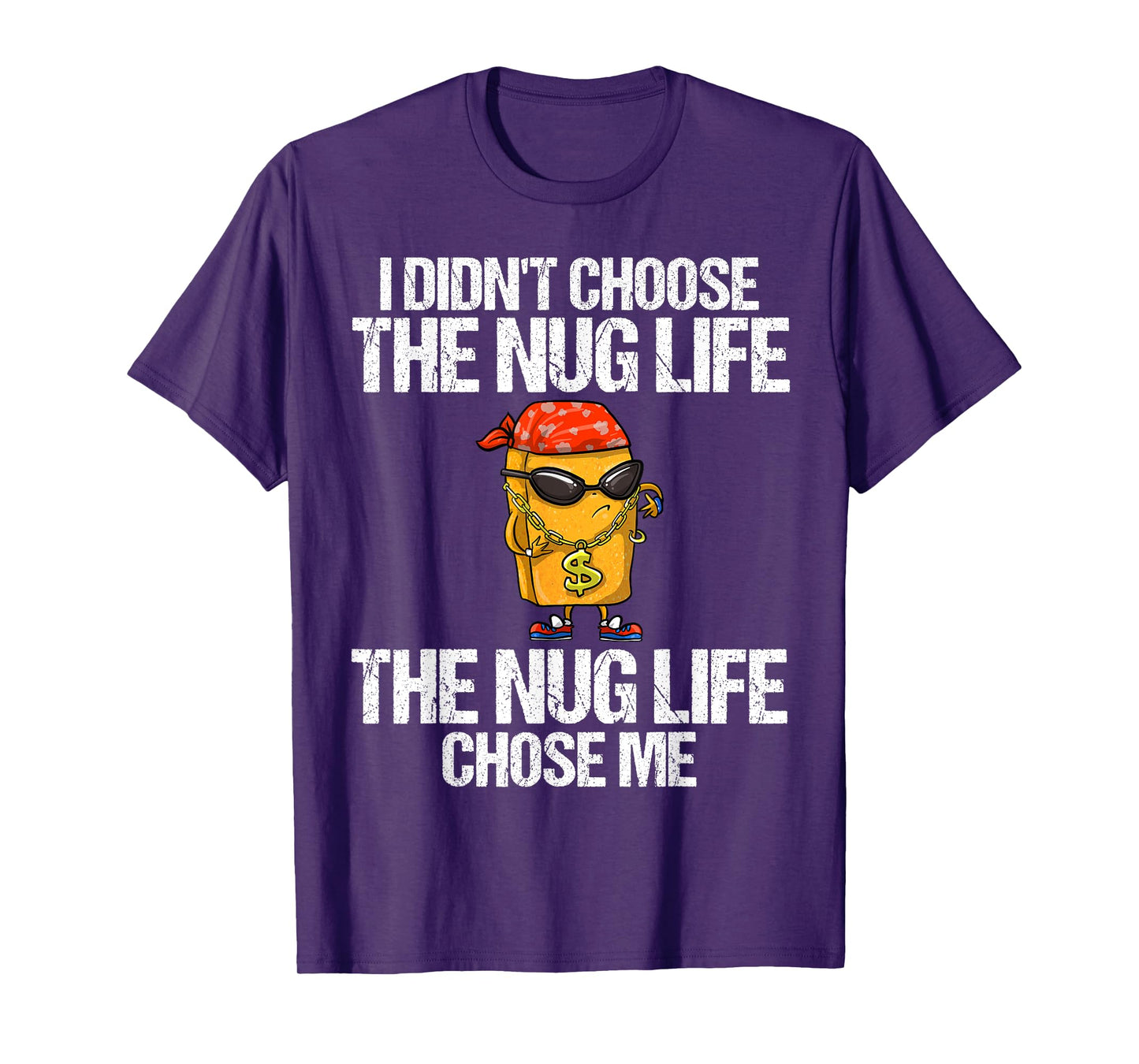 Chicken Nugget Art For Men Women Kids Chicken Nugget Lover T-Shirt