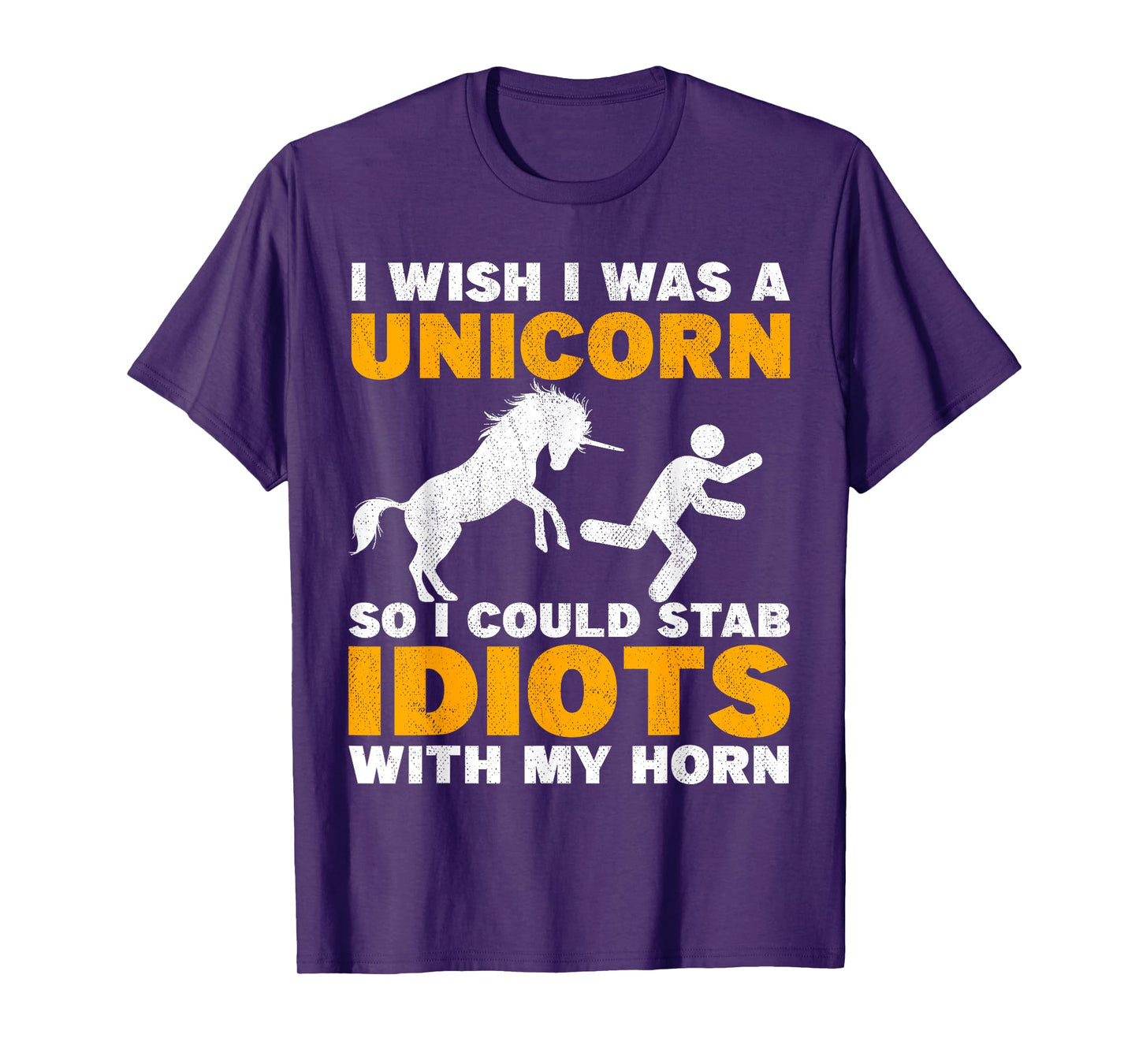 Funny sarcastic sarcasm unicorn horn adult humor offensive T-Shirt
