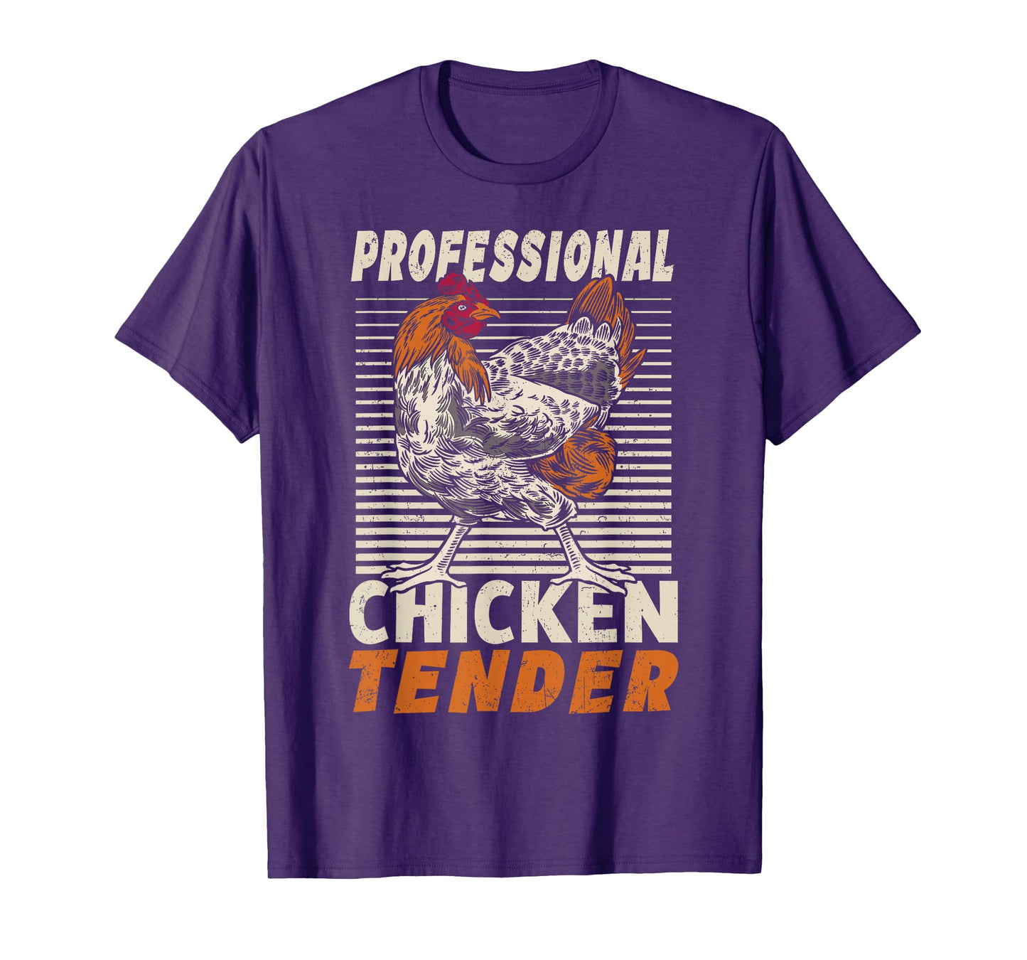 Professional Chicken Tender Crazy Chicken Lady T-Shirt