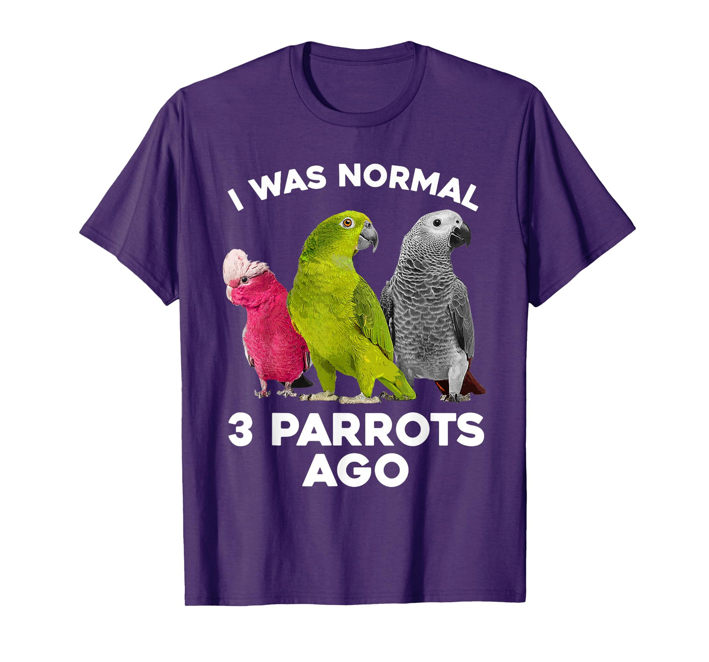 Cool Parrot Art For Men Women Cockatoo Cockatiel Macaw Bird T-Shirt