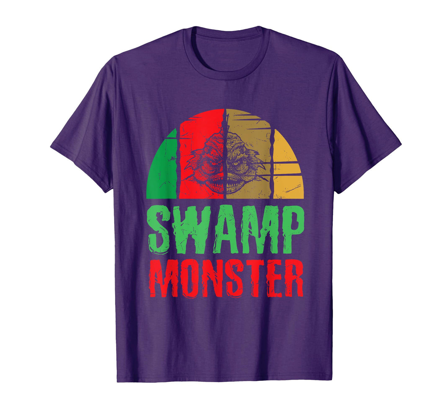 Cool Swamp Monster Monsters Fish Swamp Lovers gift T-Shirt