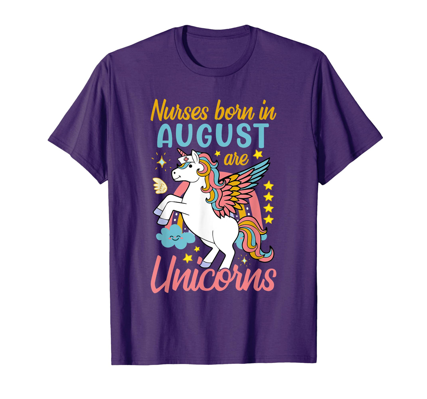 Nurse Born In August T-Shirt